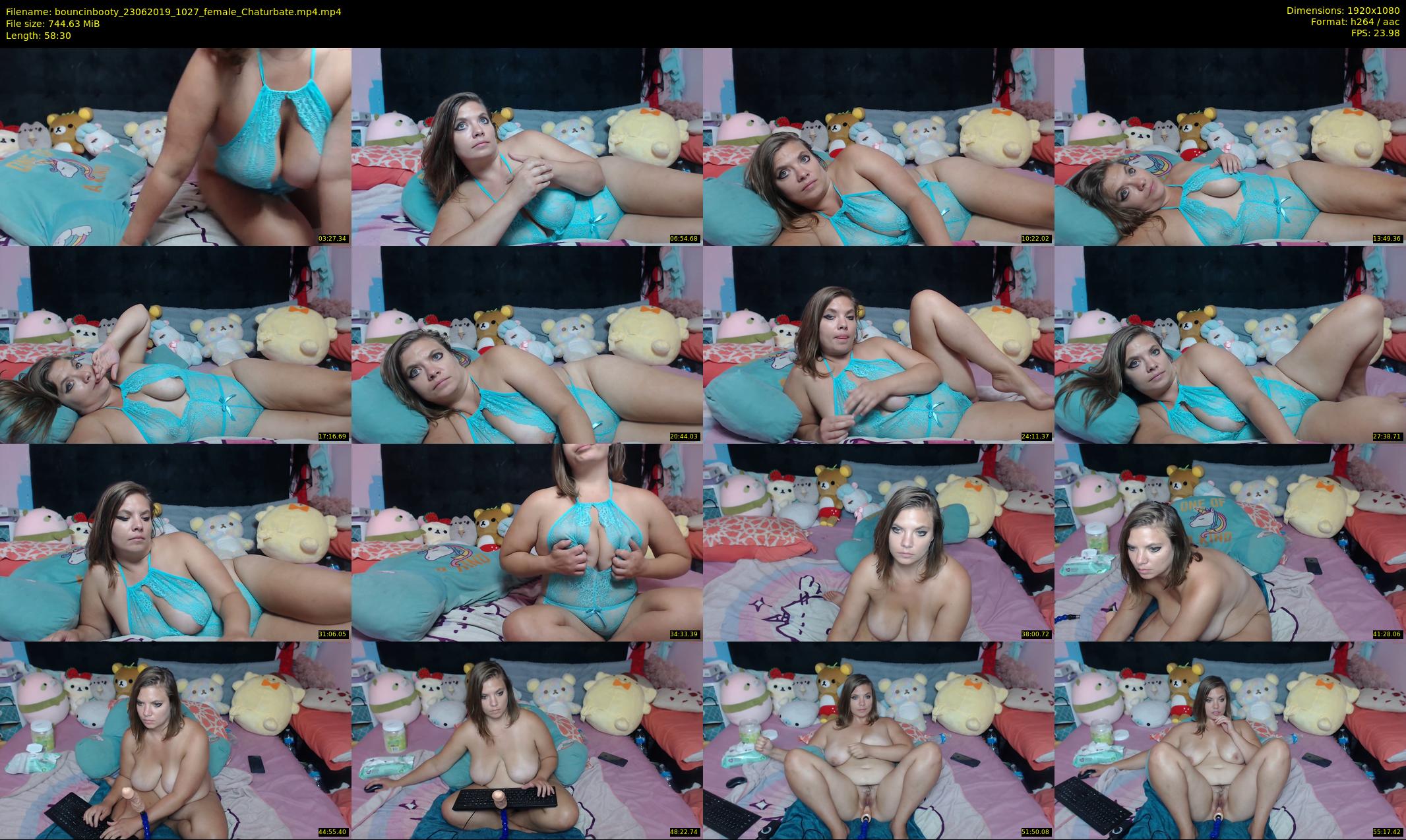 bouncinbooty — 59 minute Chaturbate female cam show recording, 1080p, Jun 23, 2019