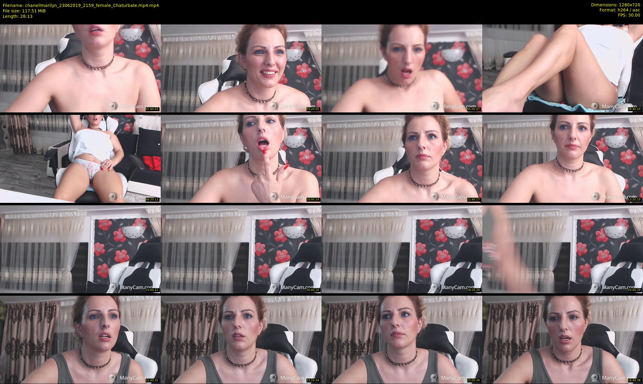 chanellmarilyn — 29 minute Chaturbate female cam show recording, 720p, Jun 23, 2019