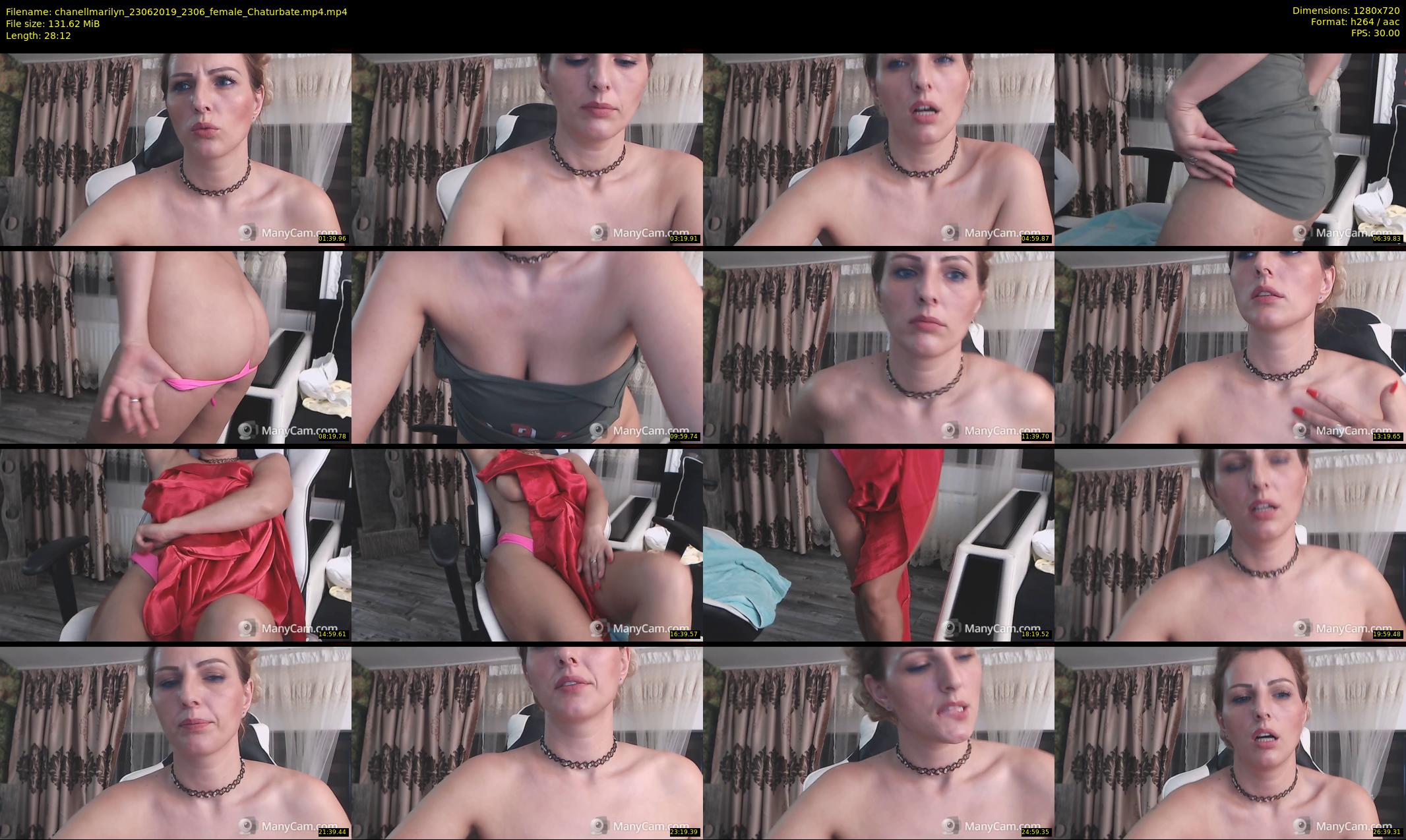 chanellmarilyn — 29 minute Chaturbate female cam show recording, 720p, Jun 23, 2019