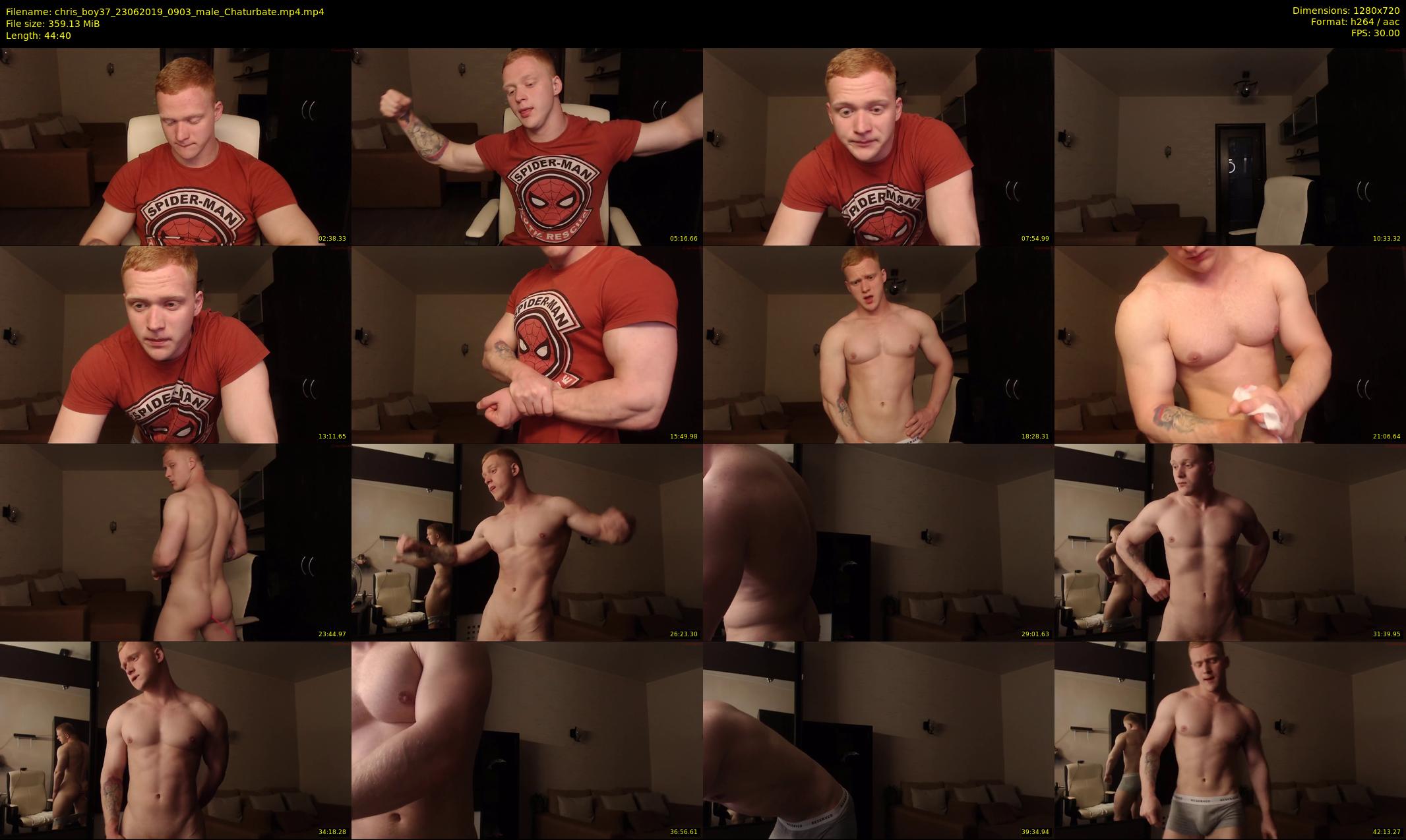 chris_boy37 — 45 minute Chaturbate male cam show recording, 720p, Jun 23, 2019