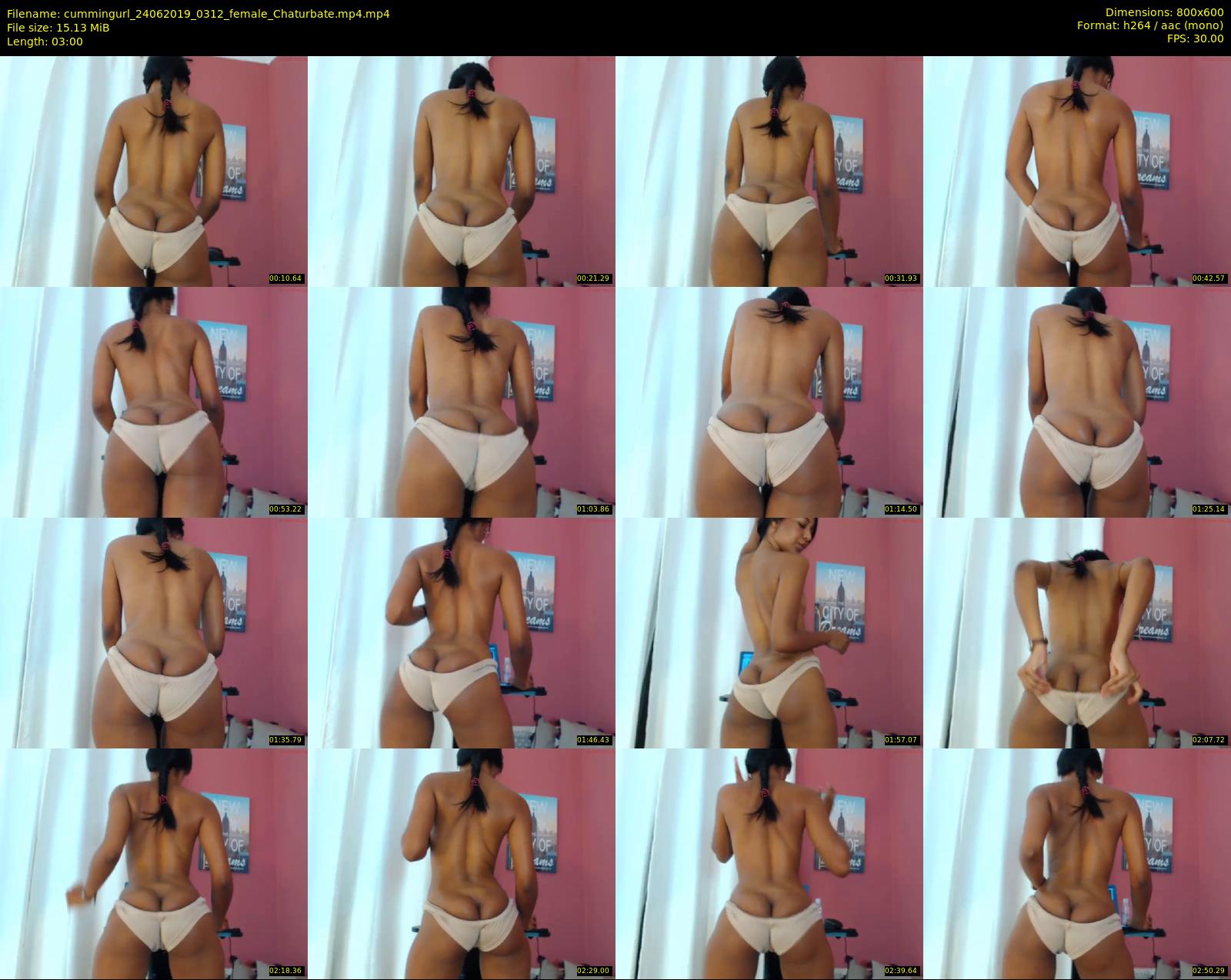 cummingurl — 3 minute Chaturbate couple cam show recording, 480p, Jun 24, 2019