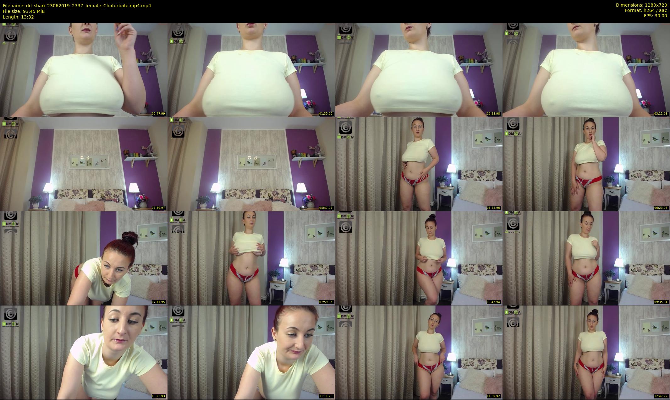 dd_shari — 14 minute Chaturbate female cam show recording, 720p, Jun 23, 2019