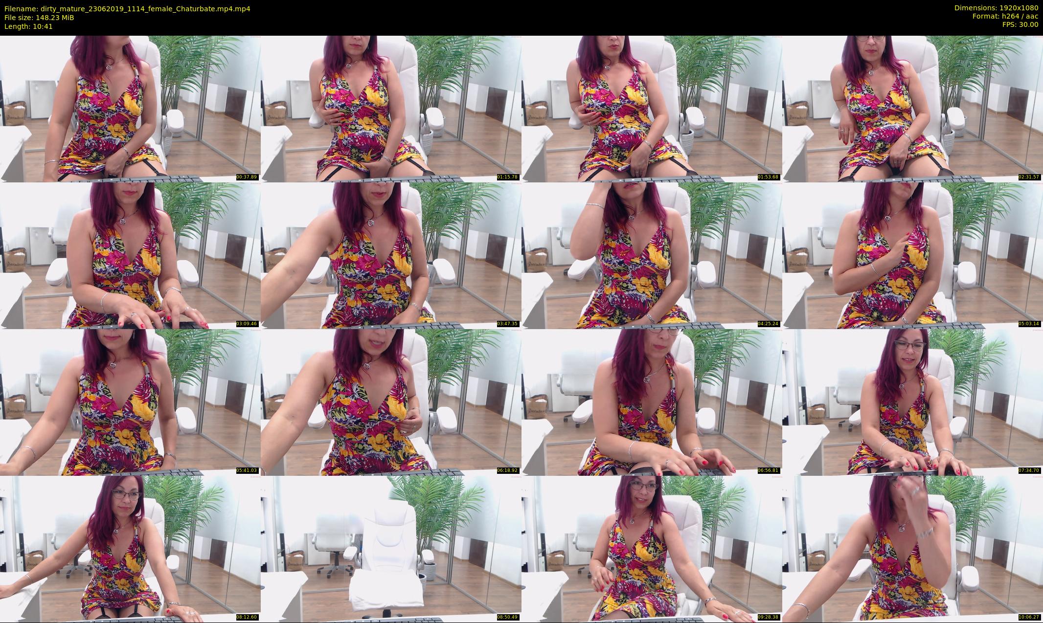 dirty_mature — 11 minute Chaturbate female cam show recording, 1080p, Jun 23, 2019