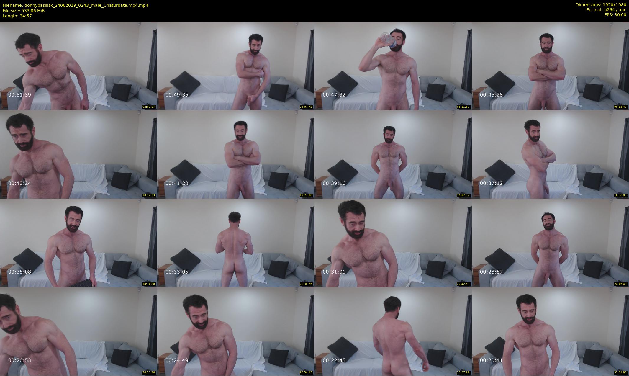 donnybasilisk — 35 minute Chaturbate male cam show recording, 1080p, Jun 24, 2019