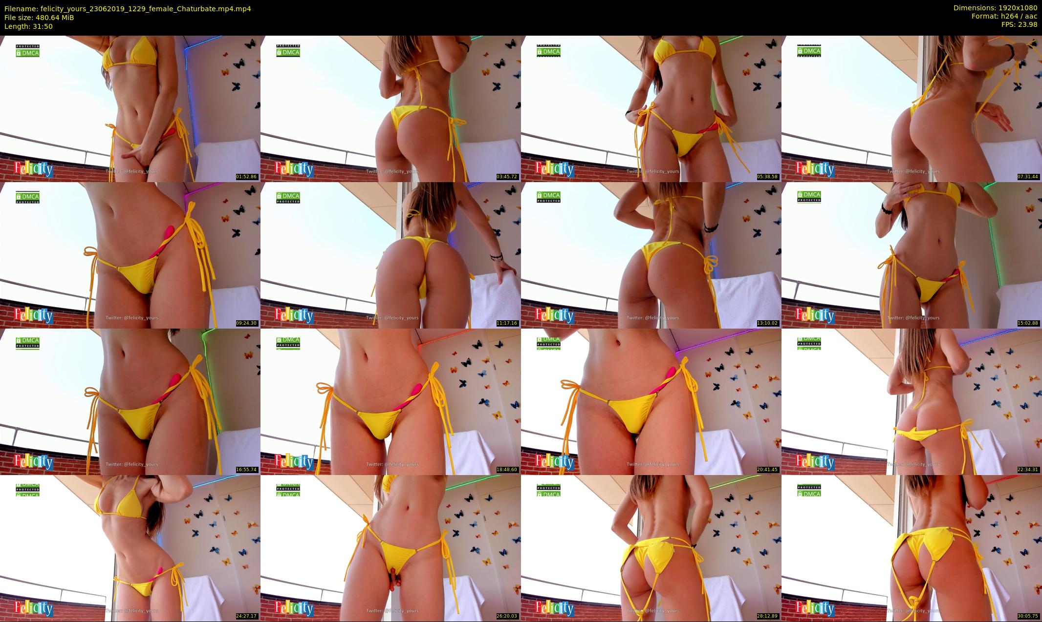 felicity_yours — 32 minute Chaturbate female cam show recording, 1080p, Jun 23, 2019