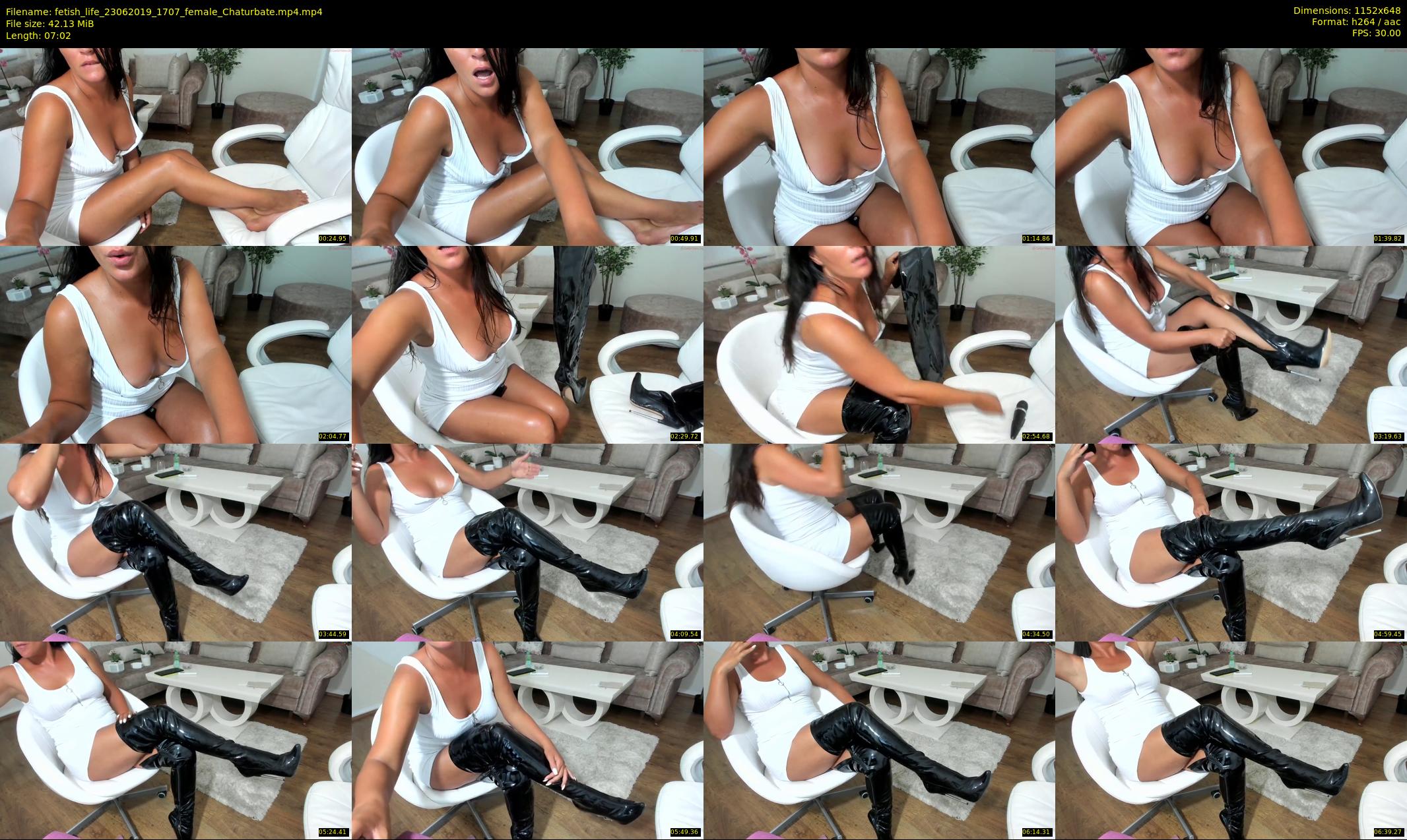 fetish_life — 8 minute Chaturbate female cam show recording, 480p, Jun 23, 2019