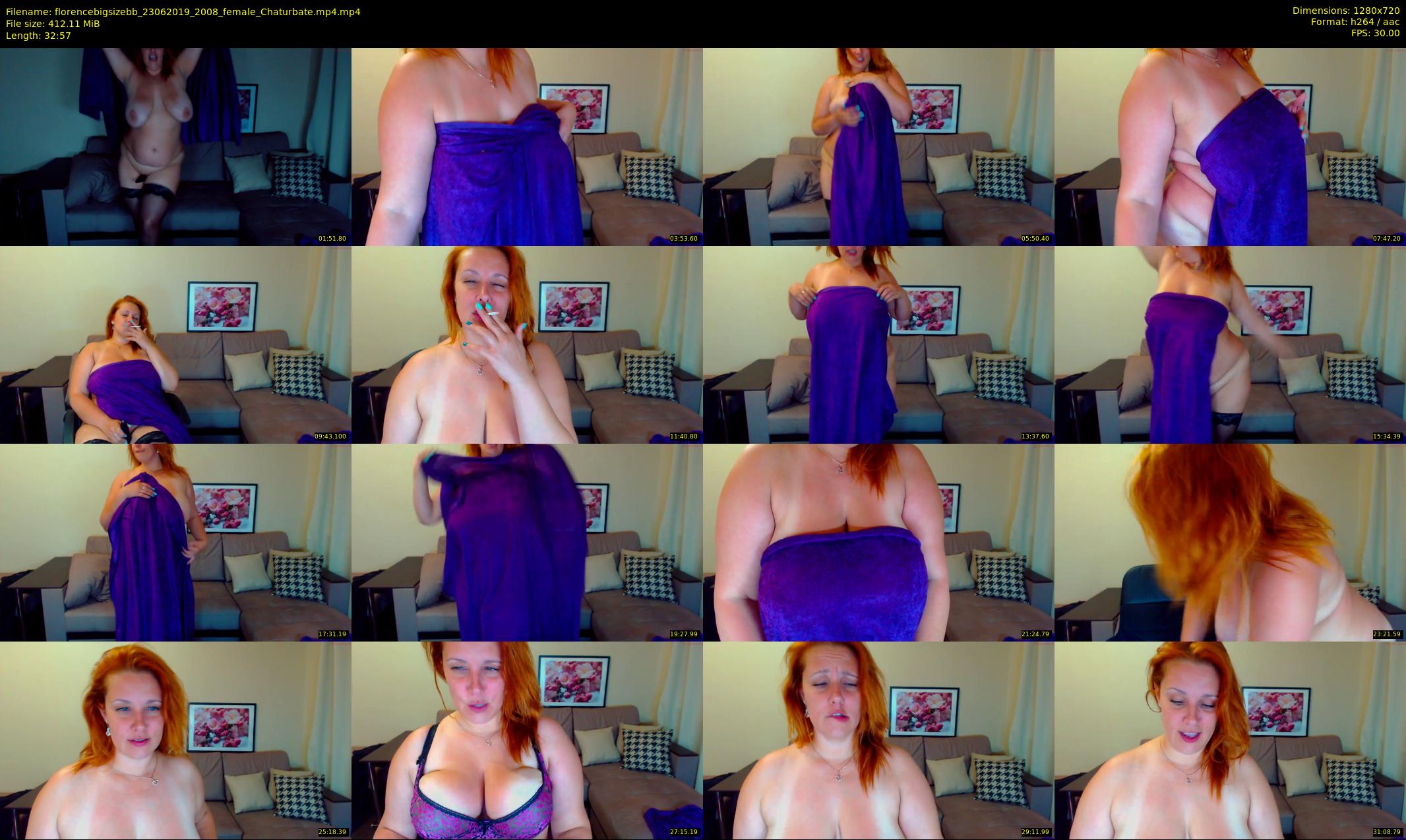 florencebigsizebb — 33 minute Chaturbate female cam show recording, 720p, Jun 23, 2019