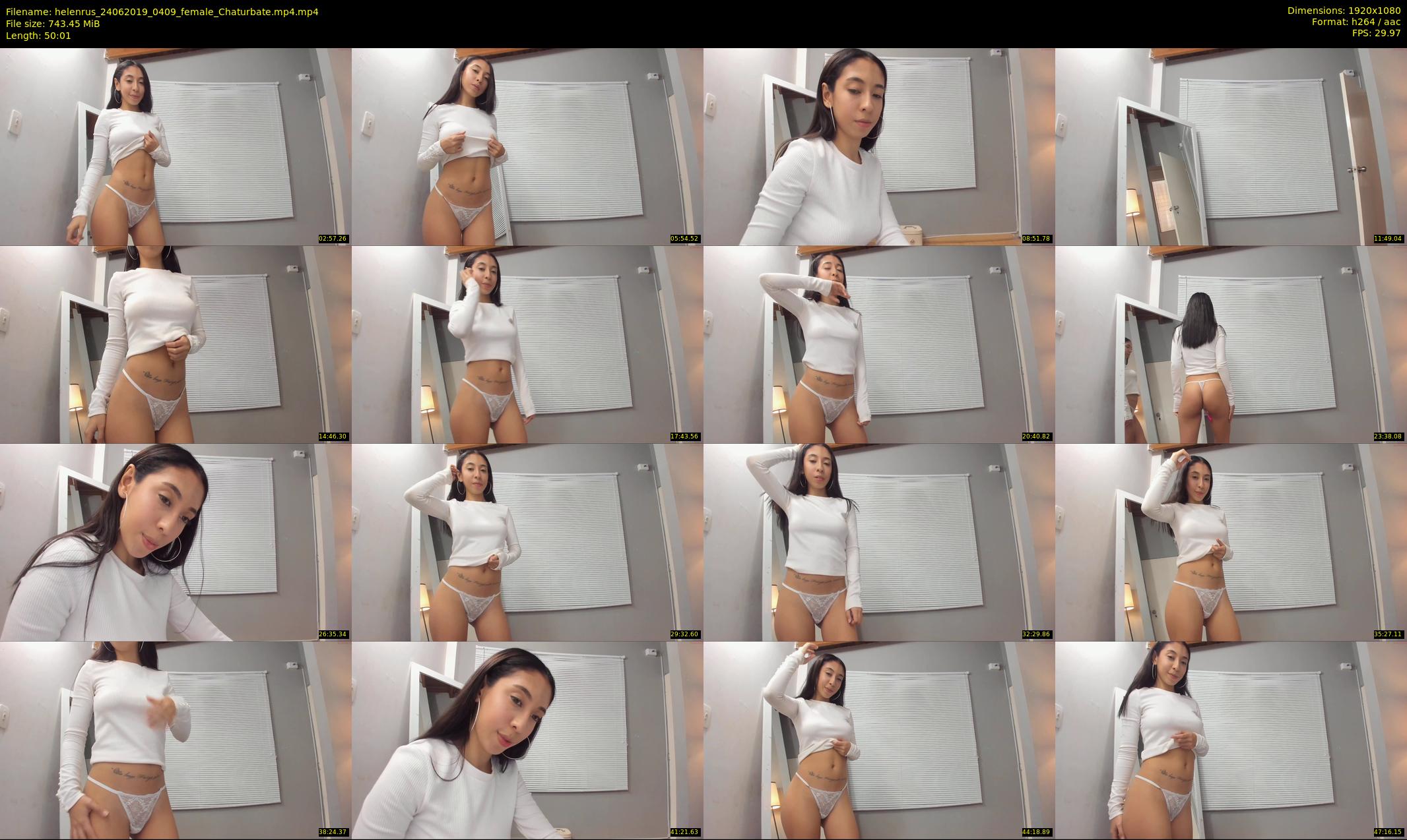 helenrus — 51 minute Chaturbate female cam show recording, 1080p, Jun 24, 2019