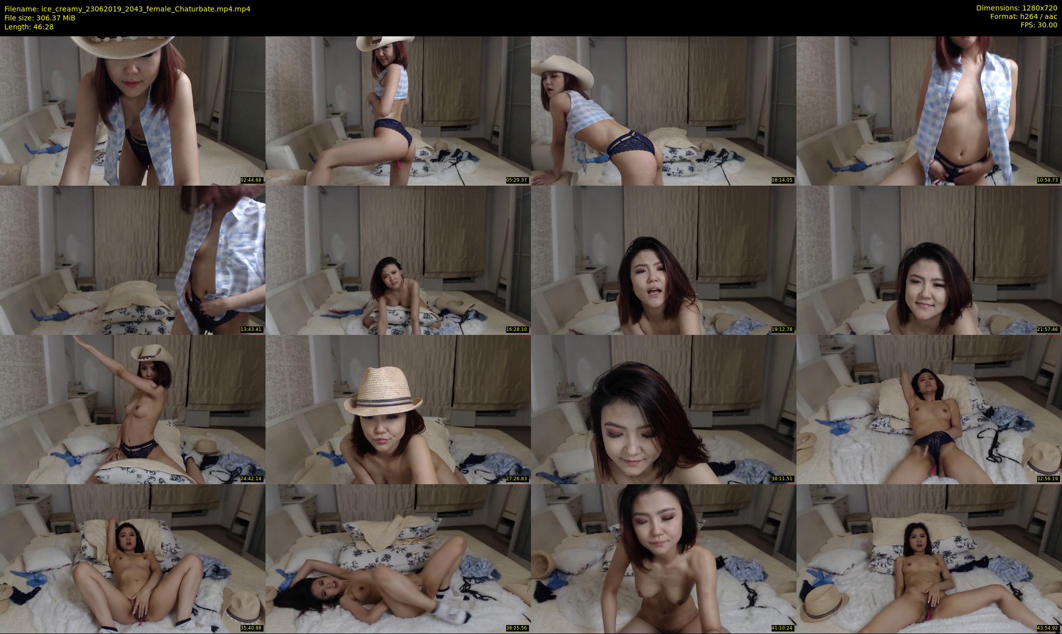 ice_creamy — 47 minute Chaturbate female cam show recording, 720p, Jun 23, 2019