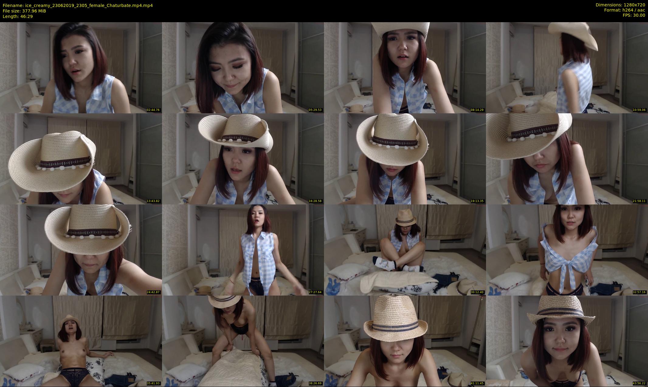 ice_creamy — 47 minute Chaturbate female cam show recording, 720p, Jun 23, 2019