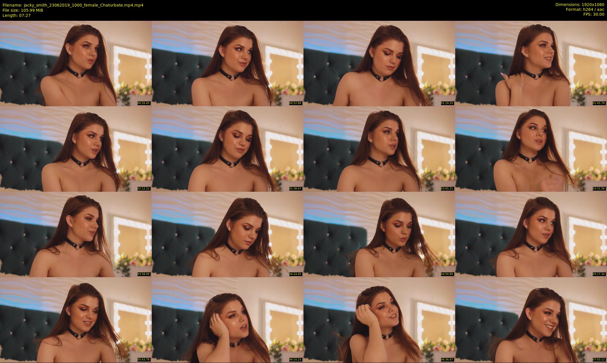 jacky_smith — 8 minute Chaturbate female cam show recording, 1080p, Jun 23, 2019