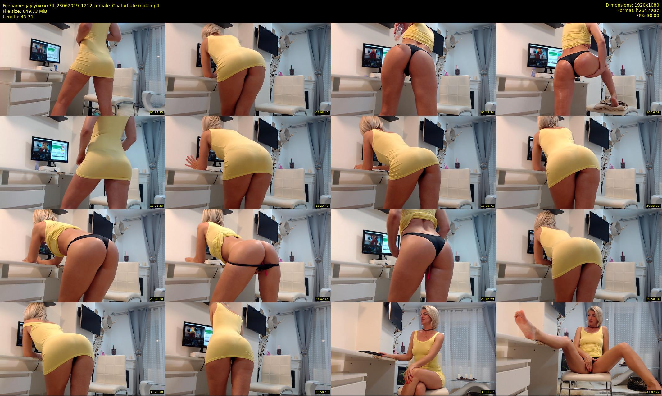 jaylynxxxx74 — 44 minute Chaturbate female cam show recording, 1080p, Jun 23, 2019