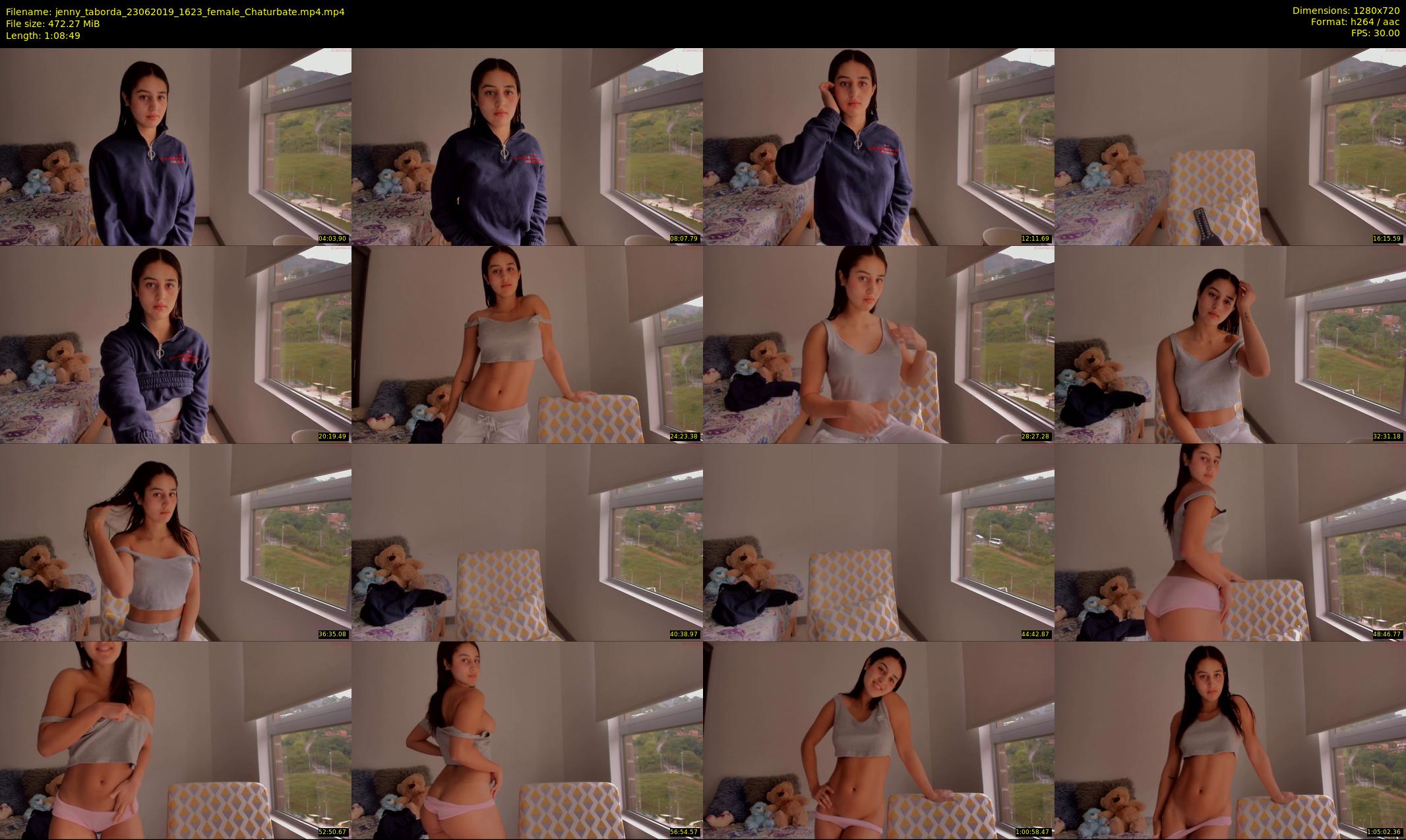 jenny_taborda — 69 minute Chaturbate female cam show recording, 720p, Jun 23, 2019