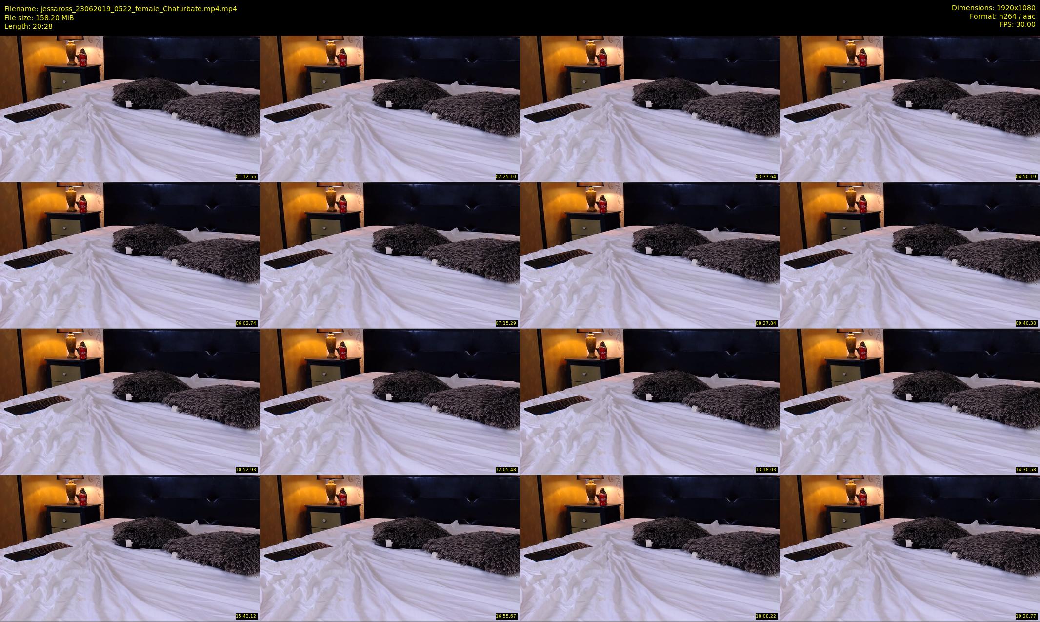 jessaross — 21 minute Chaturbate female cam show recording, 1080p, Jun 23, 2019