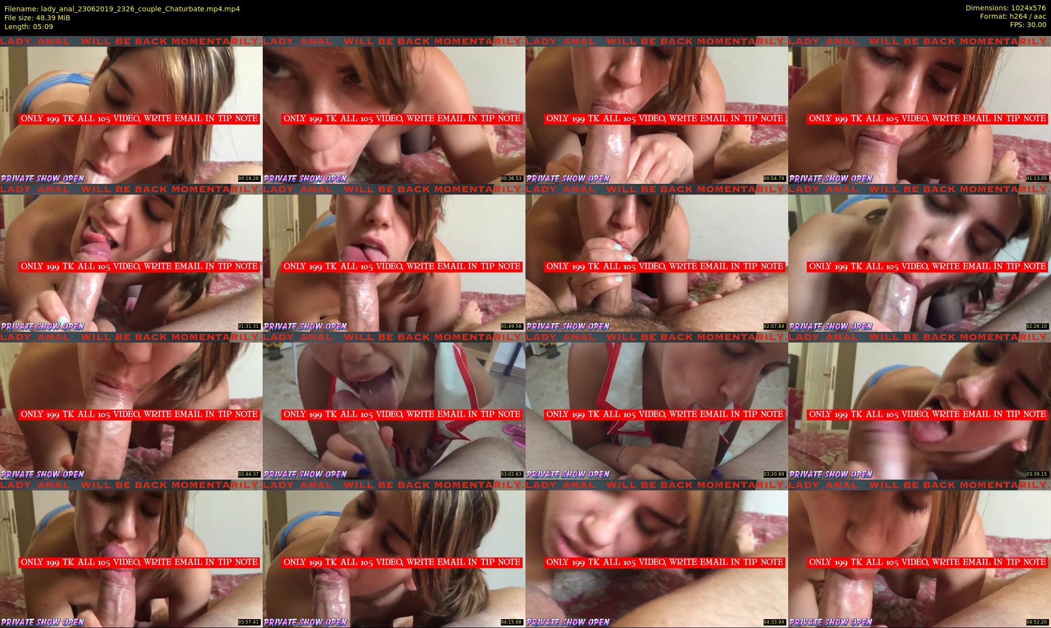 lady_anal — 6 minute Chaturbate female cam show recording, 480p, Jun 23, 2019