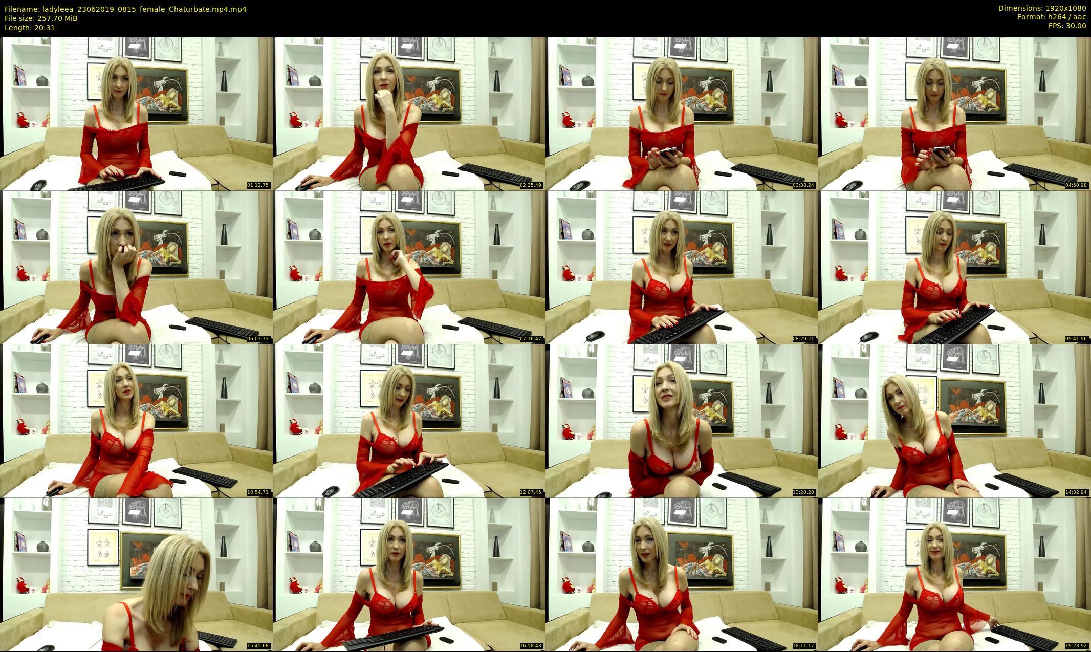 ladyleea — 21 minute Chaturbate female cam show recording, 1080p, Jun 23, 2019