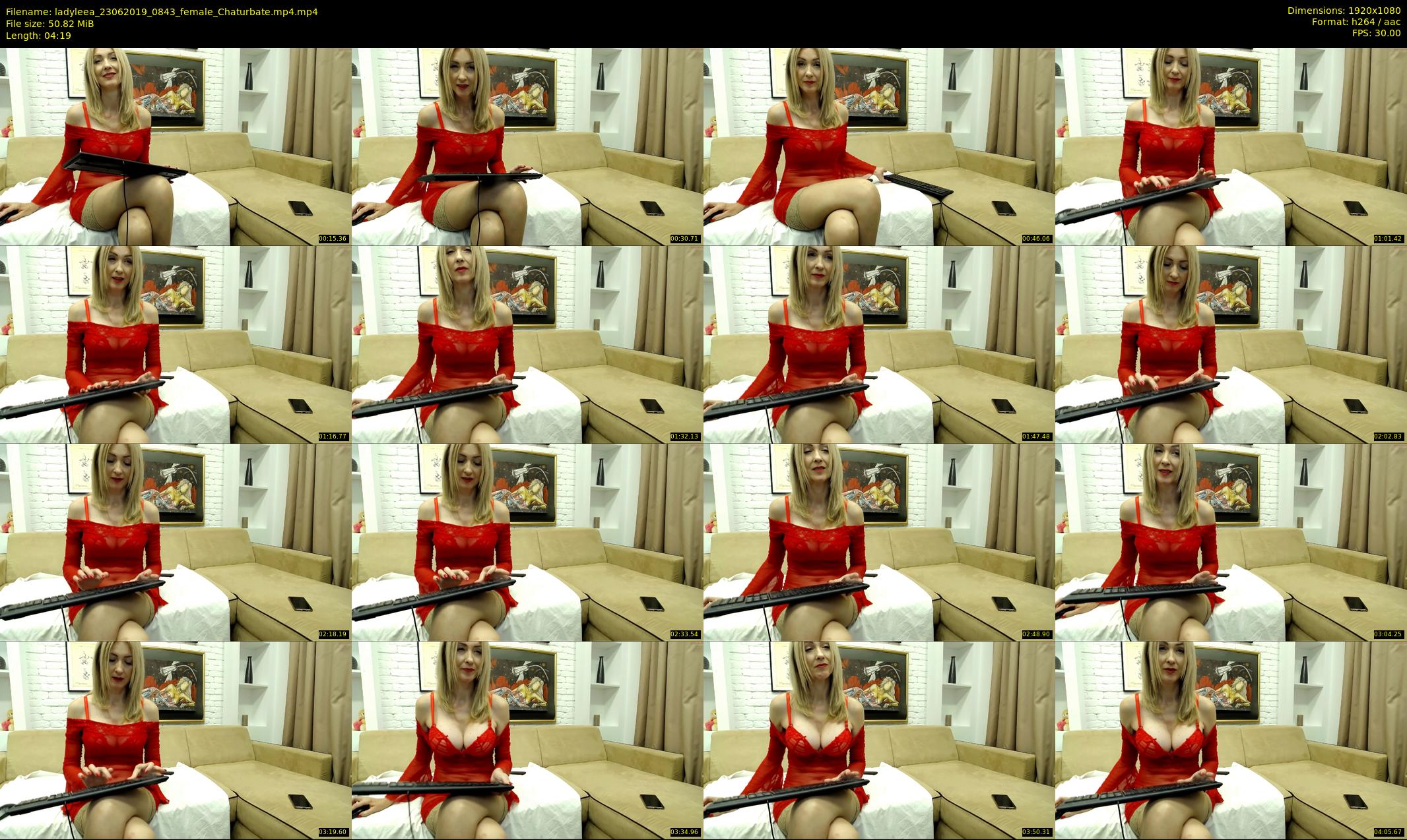 ladyleea — 5 minute Chaturbate female cam show recording, 1080p, Jun 23, 2019