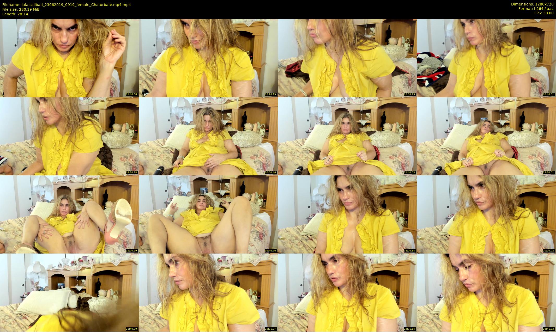 lalaisallbad — 29 minute Chaturbate female cam show recording, 720p, Jun 23, 2019