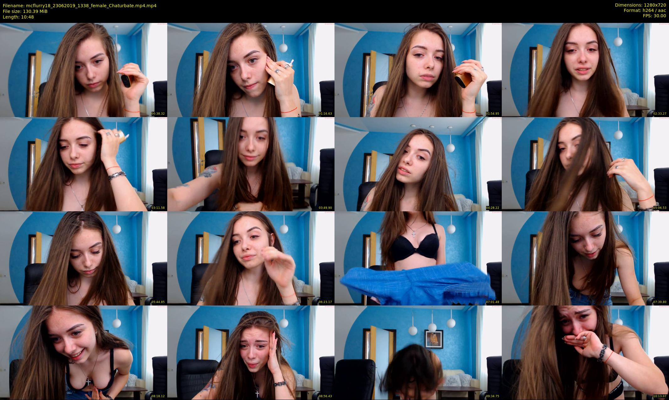 mcflurry18 — 11 minute Chaturbate female cam show recording, 720p, Jun 23, 2019
