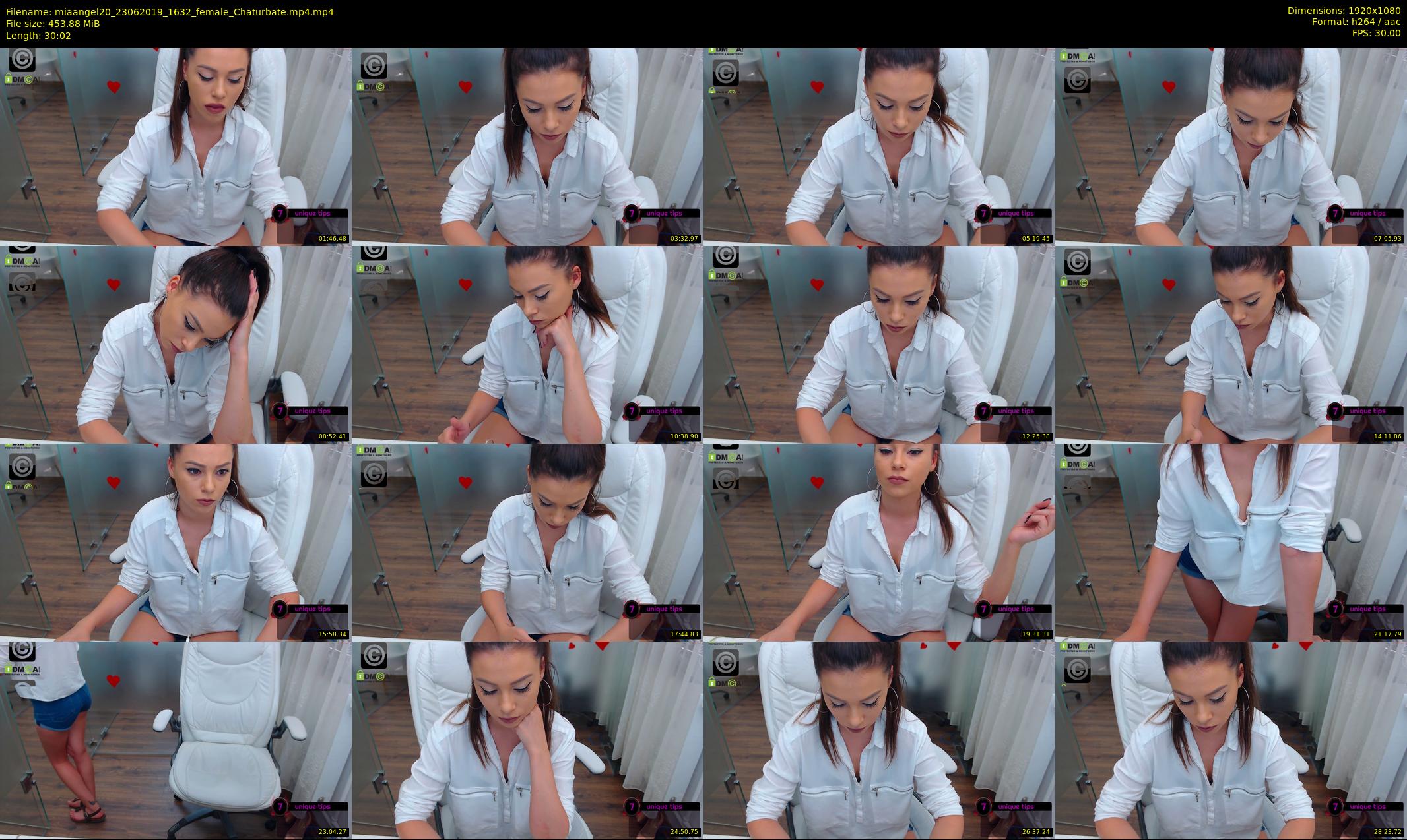miaangel20 — 31 minute Chaturbate female cam show recording, 1080p, Jun 23, 2019