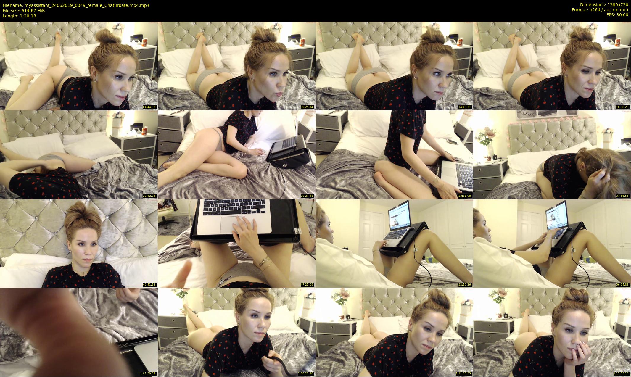 myassistant — 81 minute Chaturbate female cam show recording, 720p, Jun 24, 2019