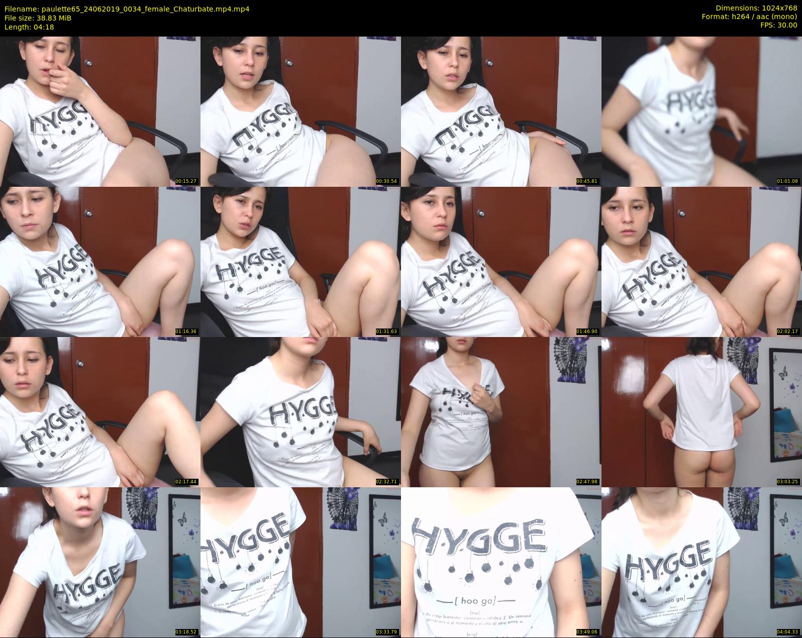 paulette65 — 5 minute Chaturbate female cam show recording, 720p, Jun 24, 2019
