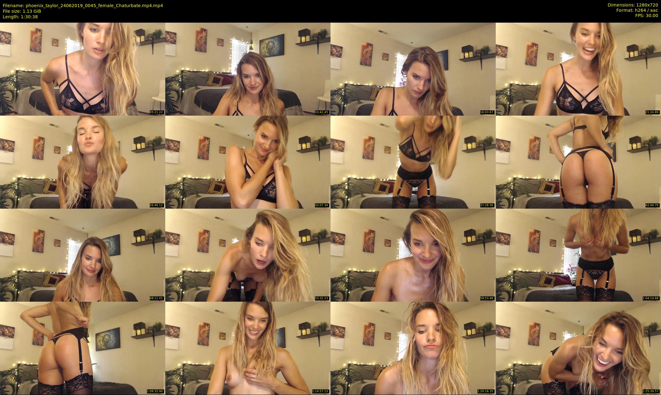 phoenix_taylor — 91 minute Chaturbate female cam show recording, 720p, Jun 24, 2019