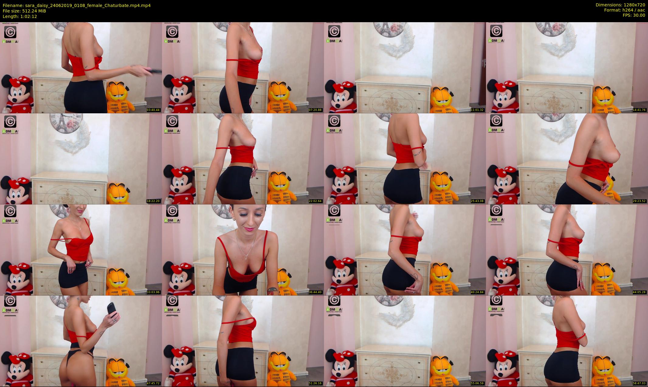 sara_daisy — 63 minute Chaturbate female cam show recording, 720p, Jun 24, 2019