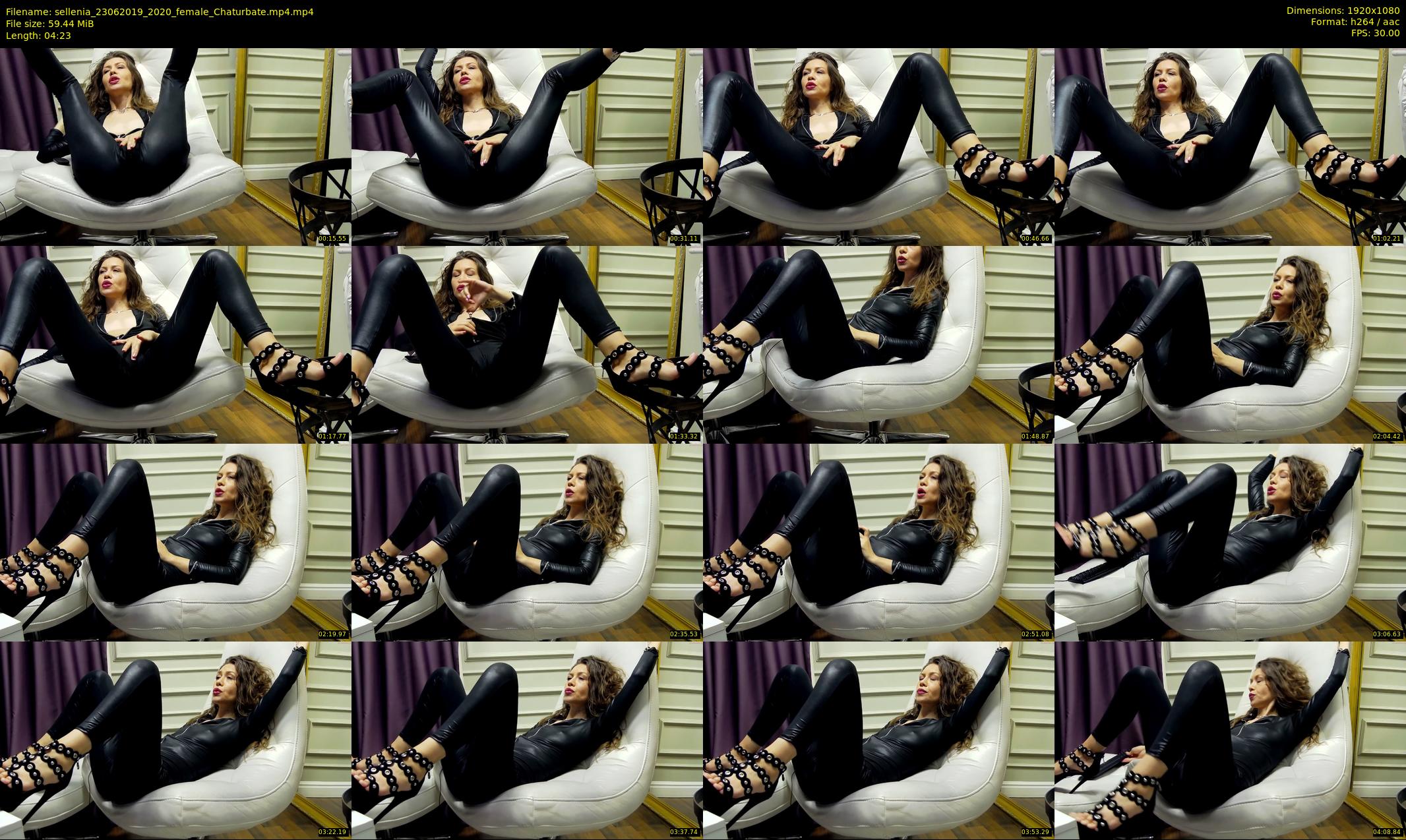 sellenia — 5 minute Chaturbate female cam show recording, 1080p, Jun 23, 2019
