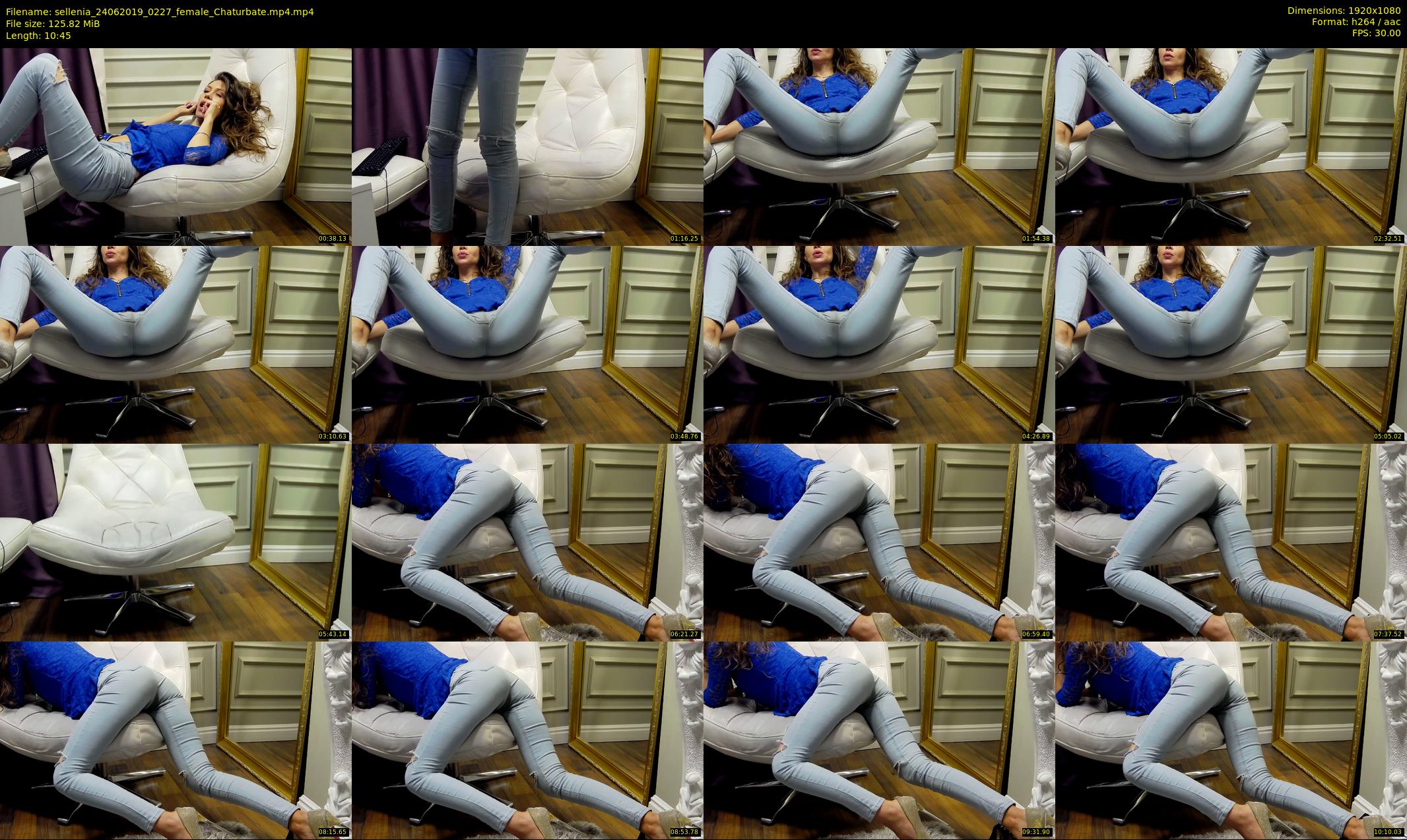 sellenia — 11 minute Chaturbate female cam show recording, 1080p, Jun 24, 2019
