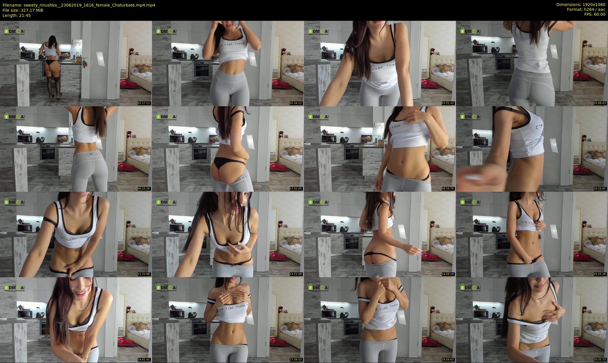 sweety_rinushka_ — 22 minute Chaturbate female cam show recording, 1080p, Jun 23, 2019