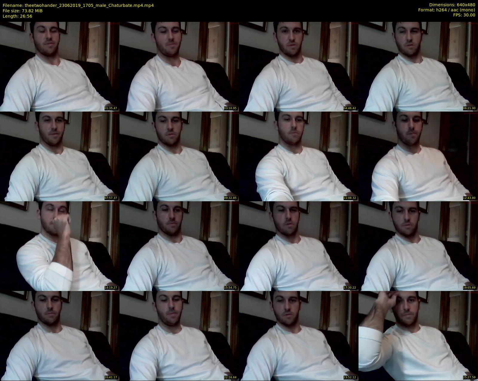 theetwohander — 27 minute Chaturbate male cam show recording, 480p, Jun 23, 2019