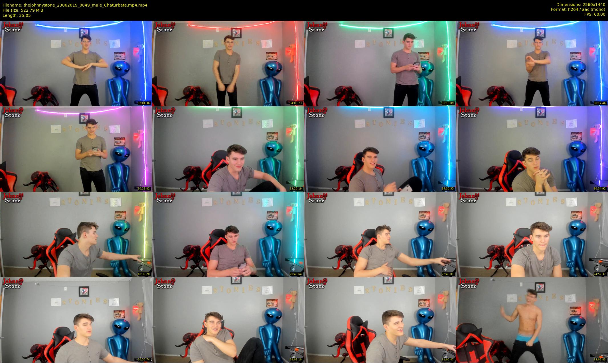 thejohnnystone — 36 minute Chaturbate male cam show recording, 1080p, Jun 23, 2019