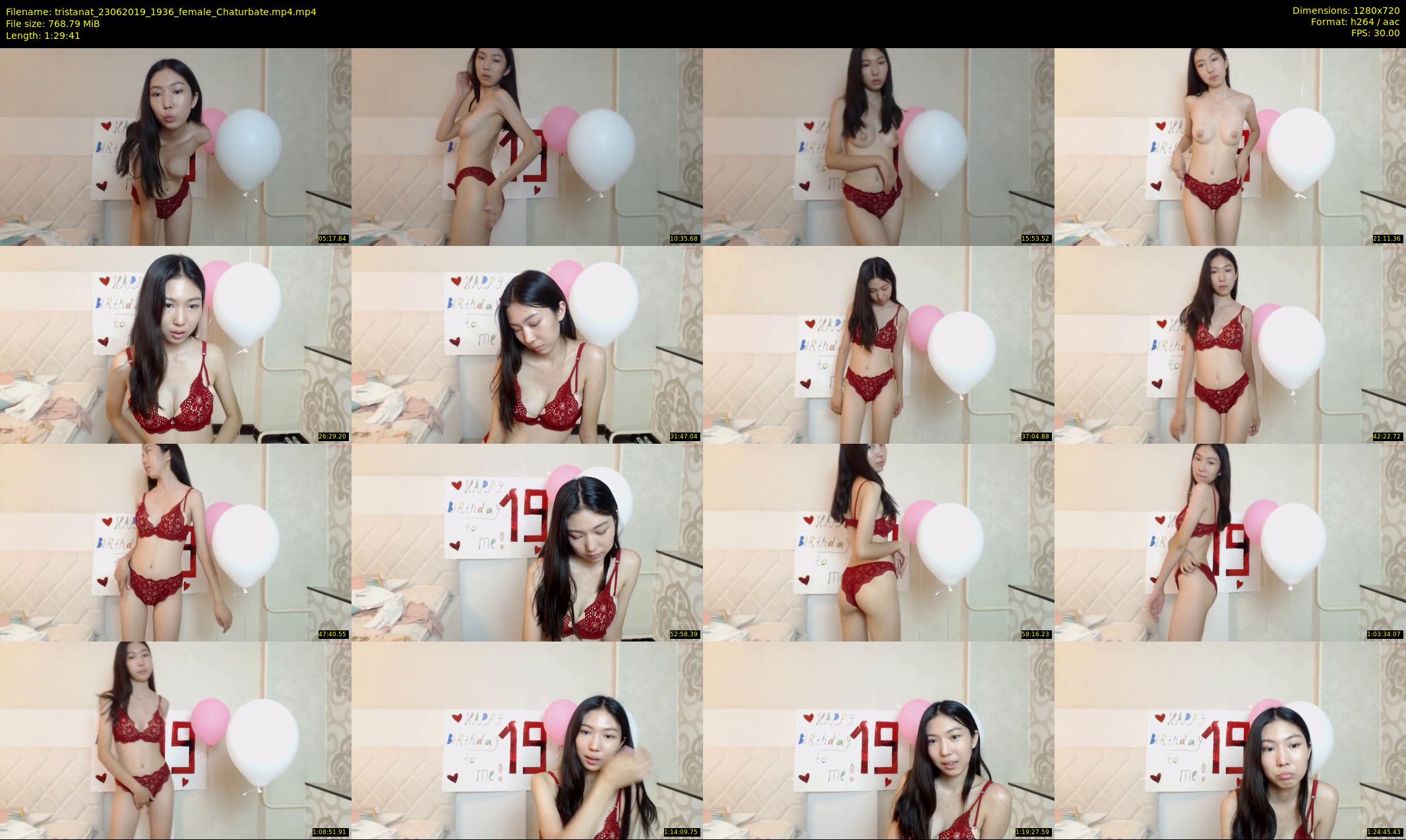tristanat — 90 minute Chaturbate female cam show recording, 720p, Jun 23, 2019