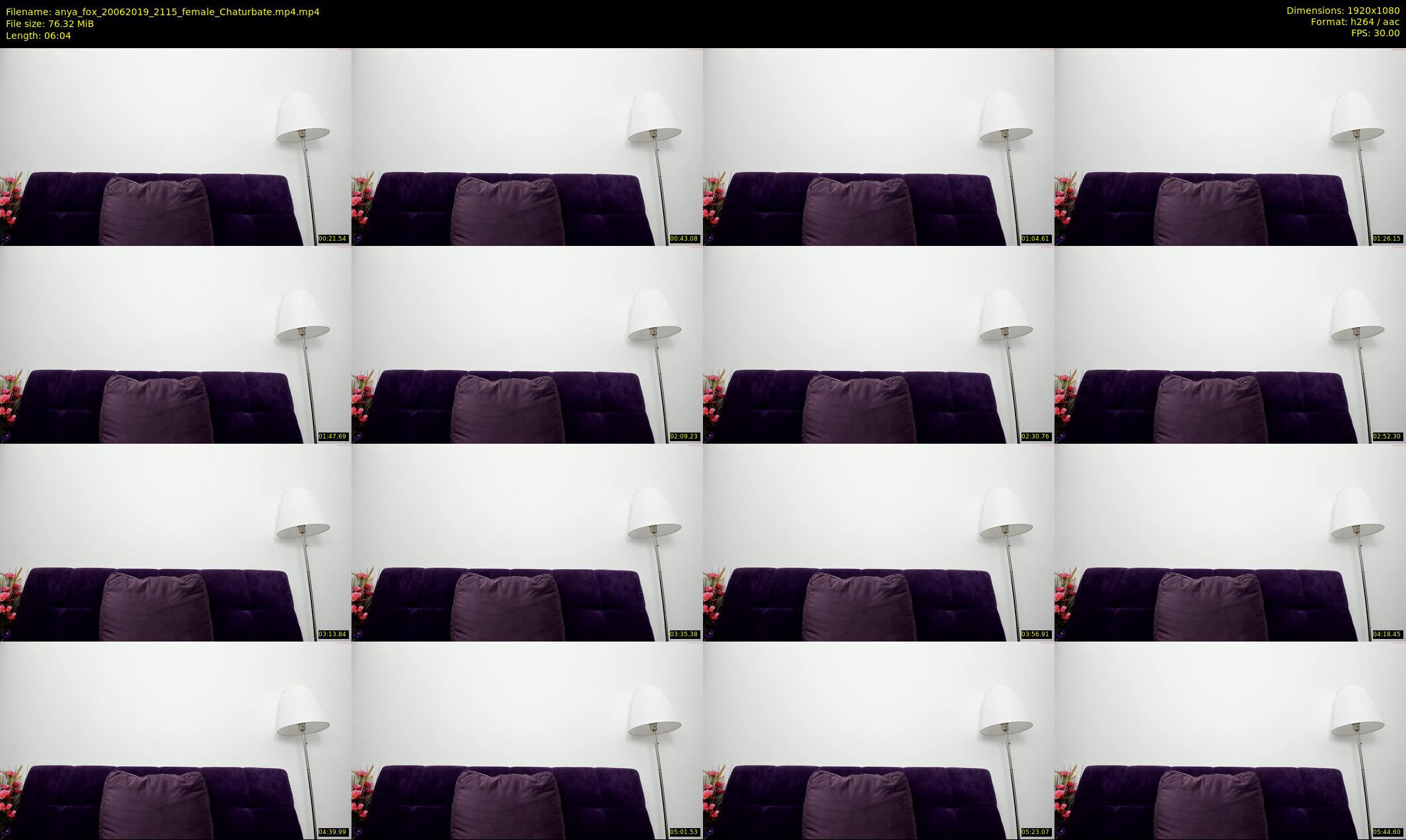 anya_fox — 7 minute Chaturbate female cam show recording, 1080p, Jun 20, 2019