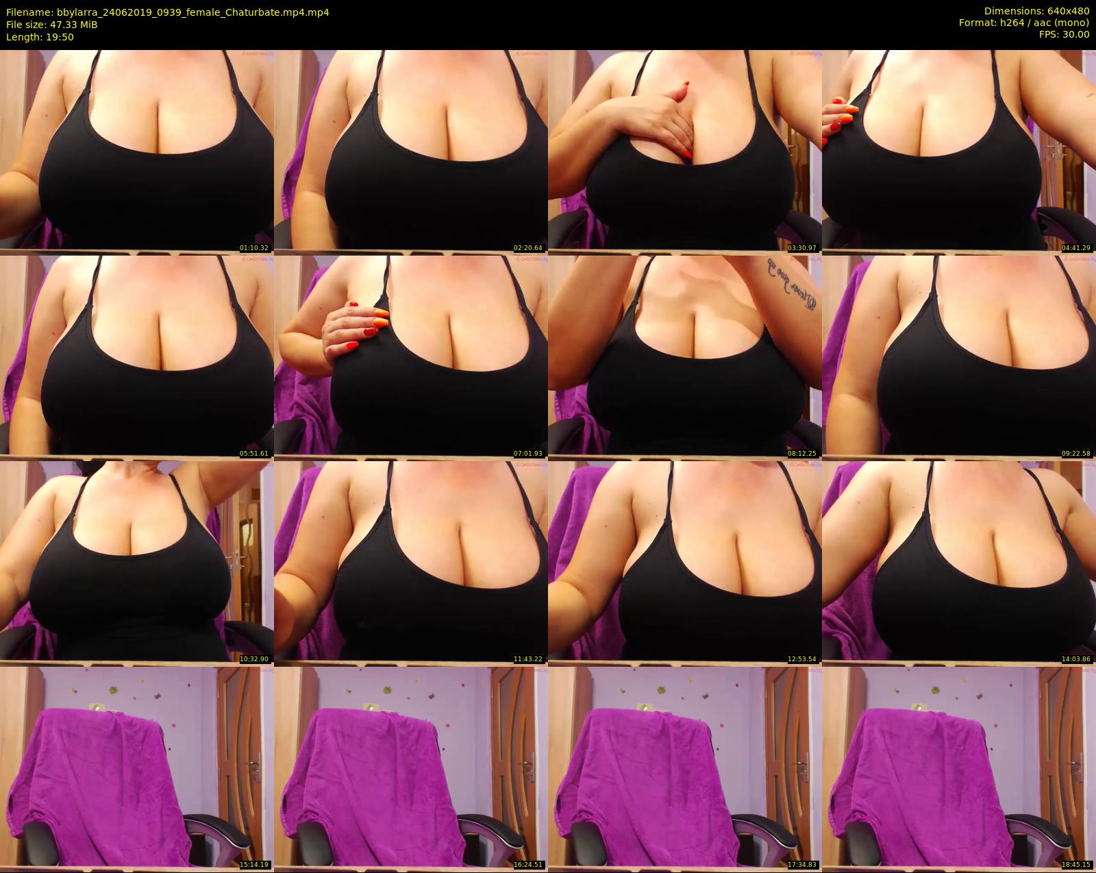 bbylarra — 20 minute Chaturbate couple cam show recording, 480p, Jun 24, 2019