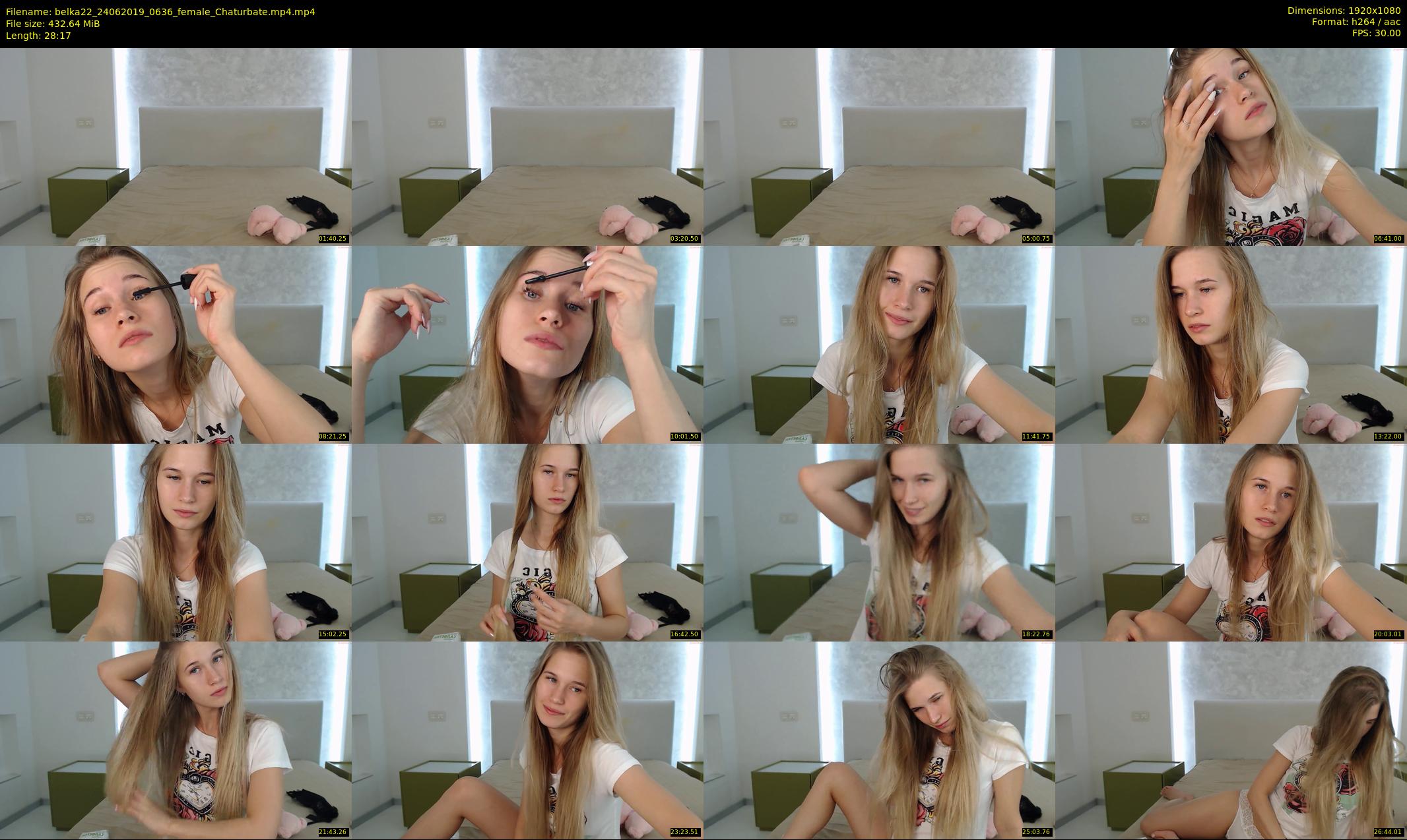 belka22 — 29 minute Chaturbate female cam show recording, 1080p, Jun 24, 2019