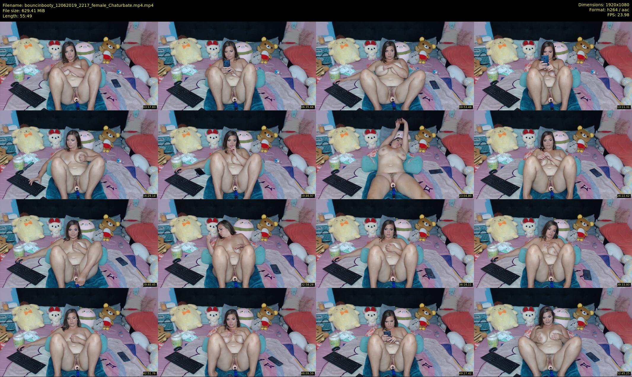 bouncinbooty — 56 minute Chaturbate female cam show recording, 1080p, Jun 12, 2019