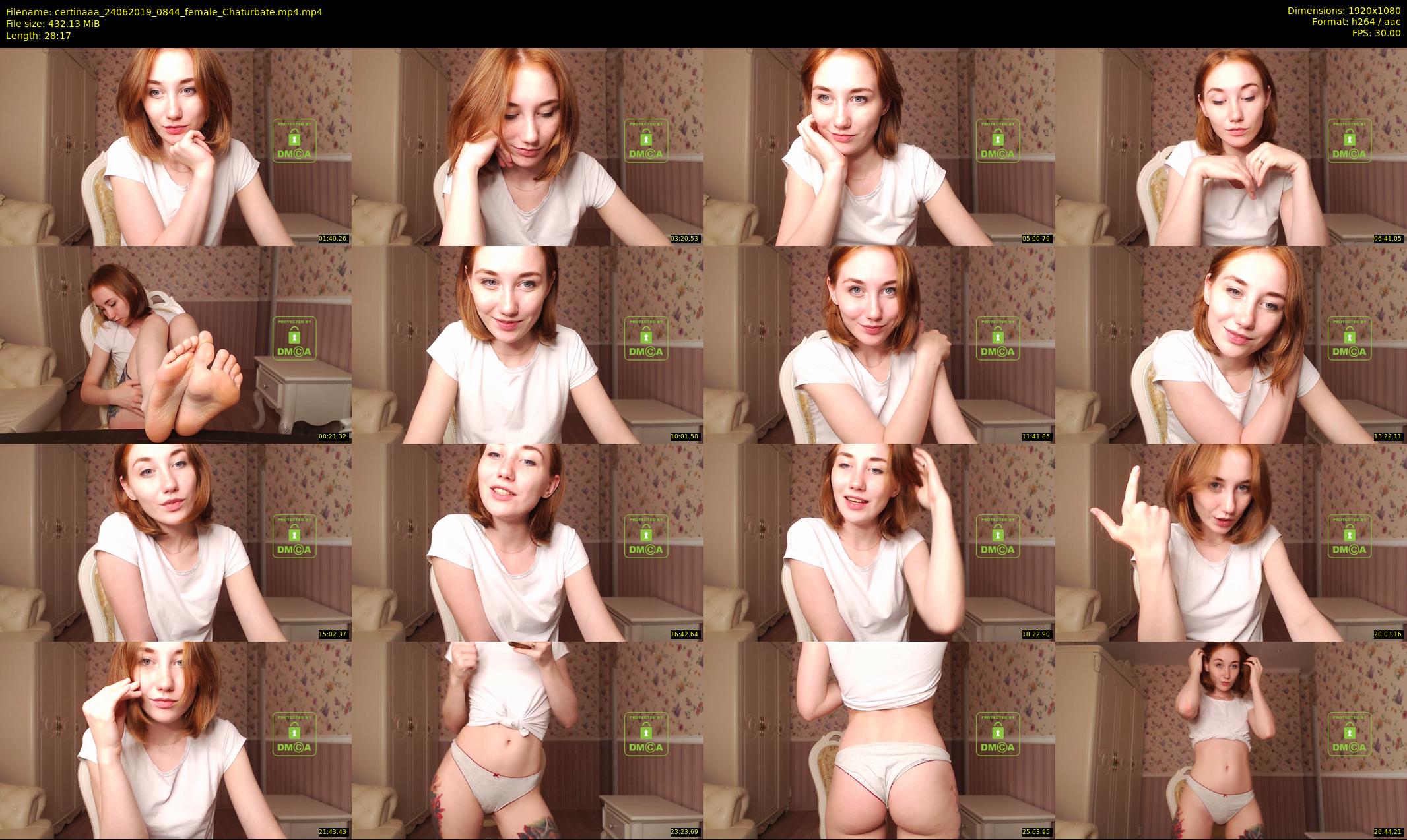 certinaaa — 29 minute Chaturbate female cam show recording, 1080p, Jun 24, 2019