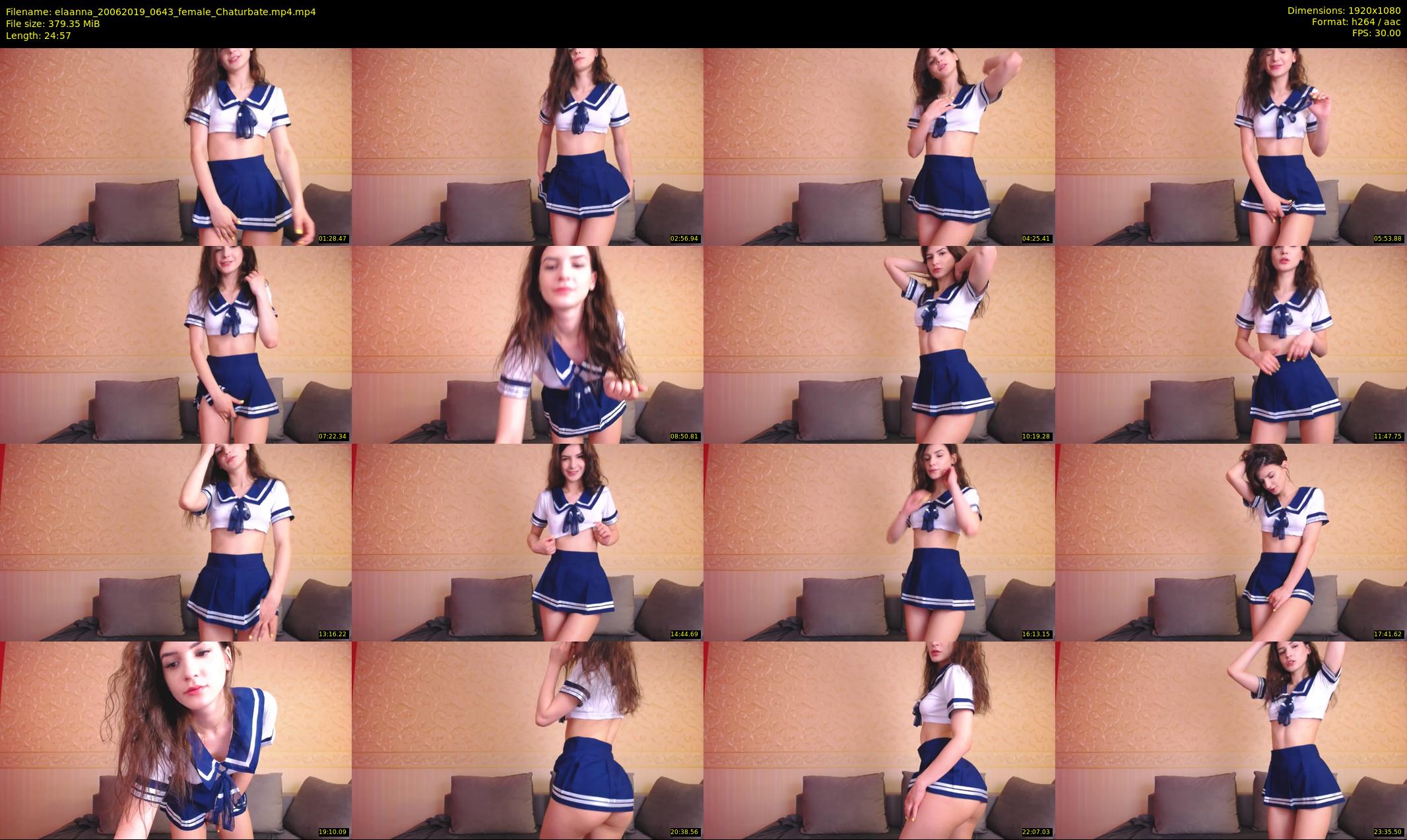 elaanna — 25 minute Chaturbate female cam show recording, 1080p, Jun 20, 2019