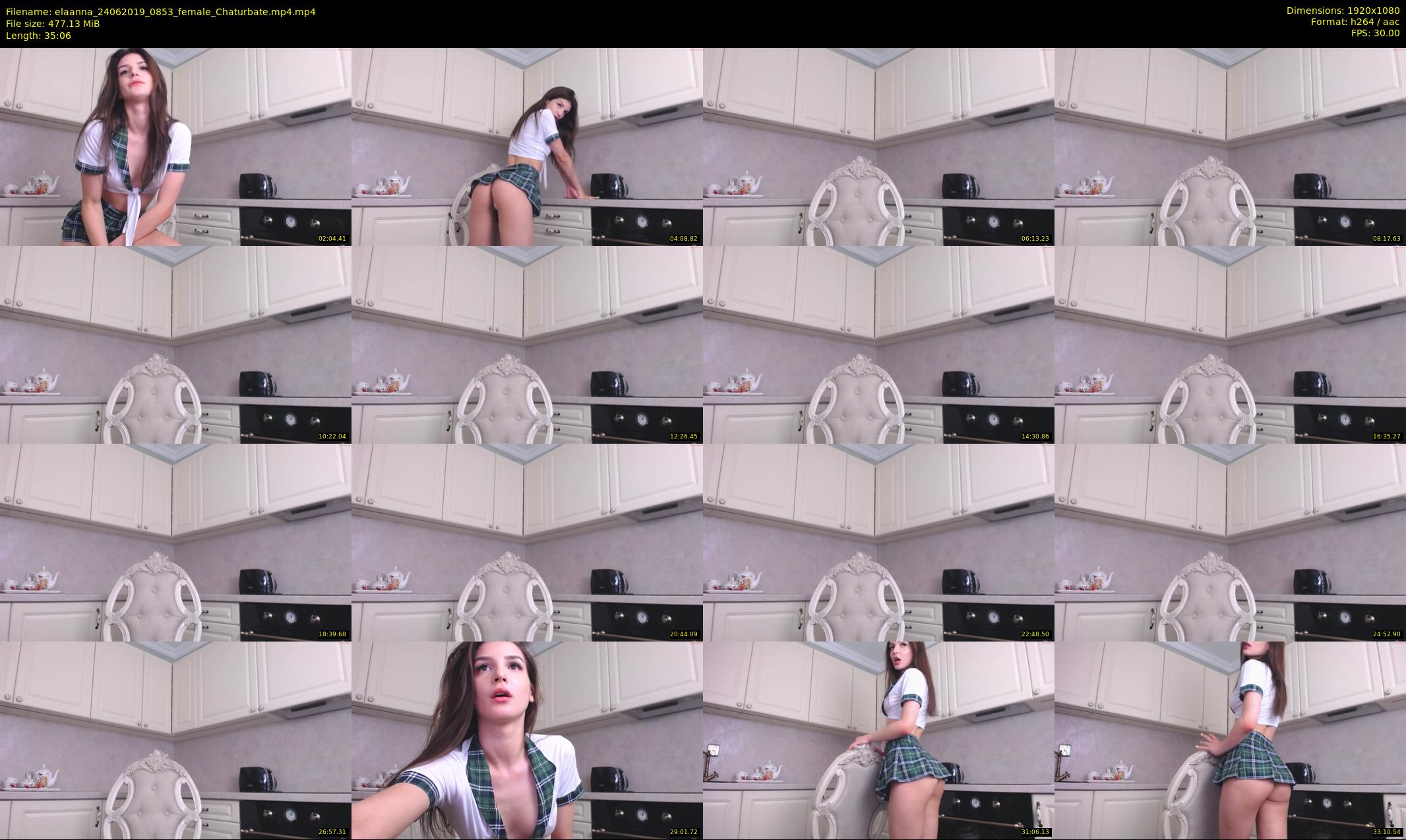 elaanna — 36 minute Chaturbate female cam show recording, 1080p, Jun 24, 2019