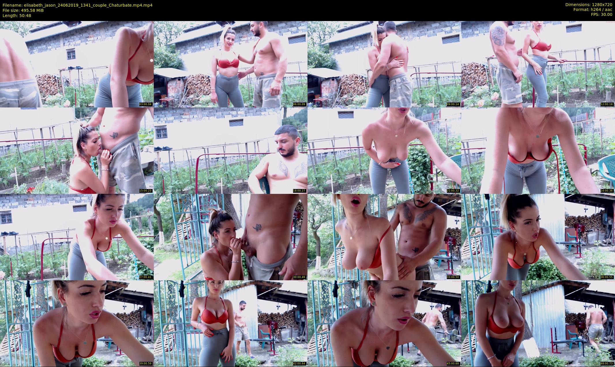 elisabeth_jason — 51 minute Chaturbate couple cam show recording, 720p, Jun 24, 2019