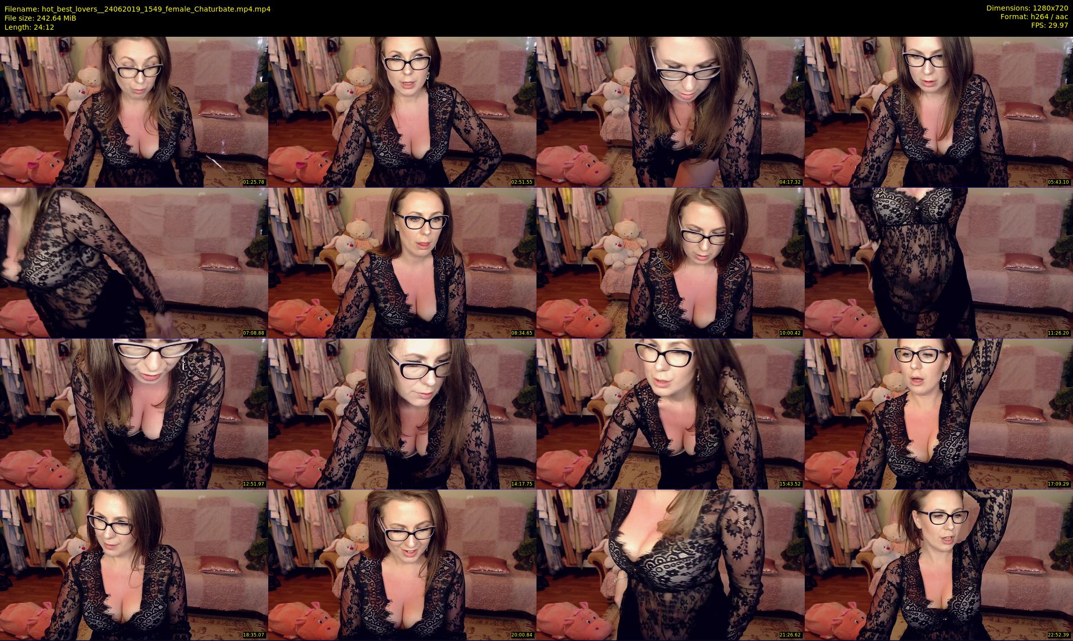 hot_best_lovers_ — 25 minute Chaturbate couple cam show recording, 720p, Jun 24, 2019