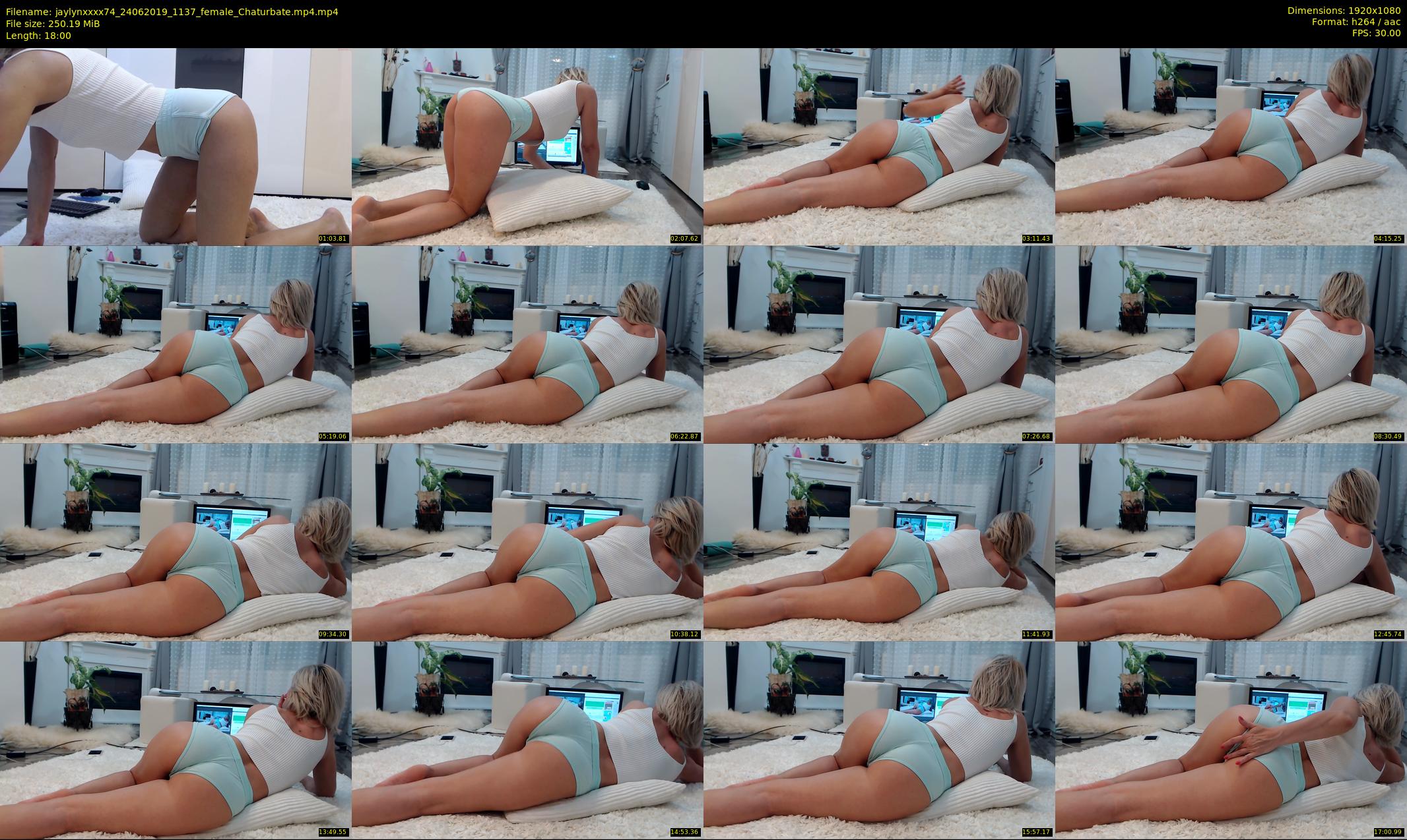 jaylynxxxx74 — 18 minute Chaturbate female cam show recording, 1080p, Jun 24, 2019