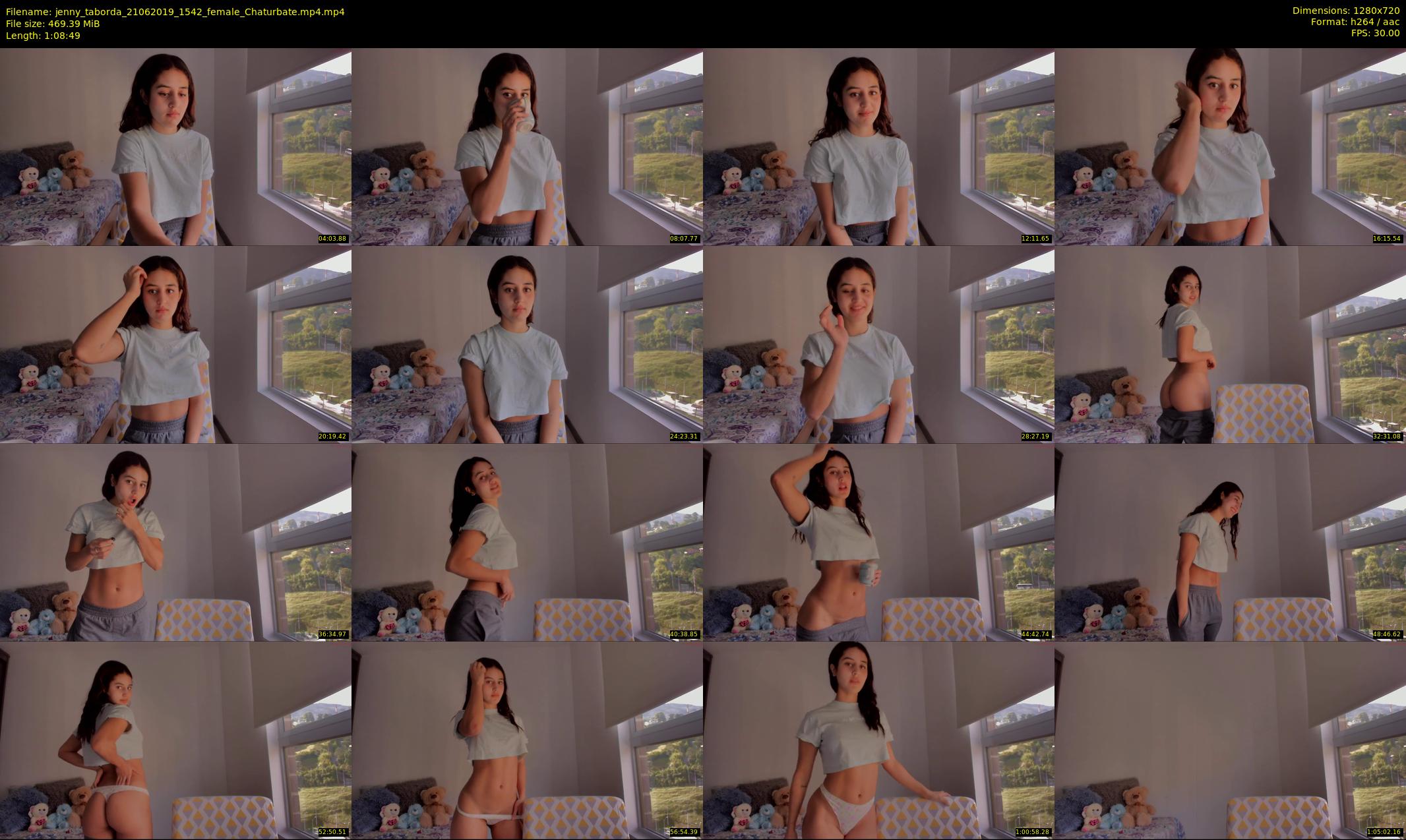 jenny_taborda — 69 minute Chaturbate female cam show recording, 720p, Jun 21, 2019