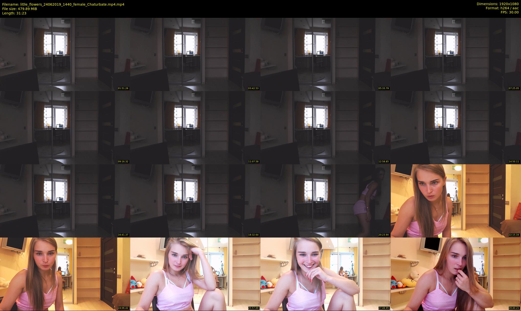 litlle_flowers — 32 minute Chaturbate female cam show recording, 1080p, Jun 24, 2019