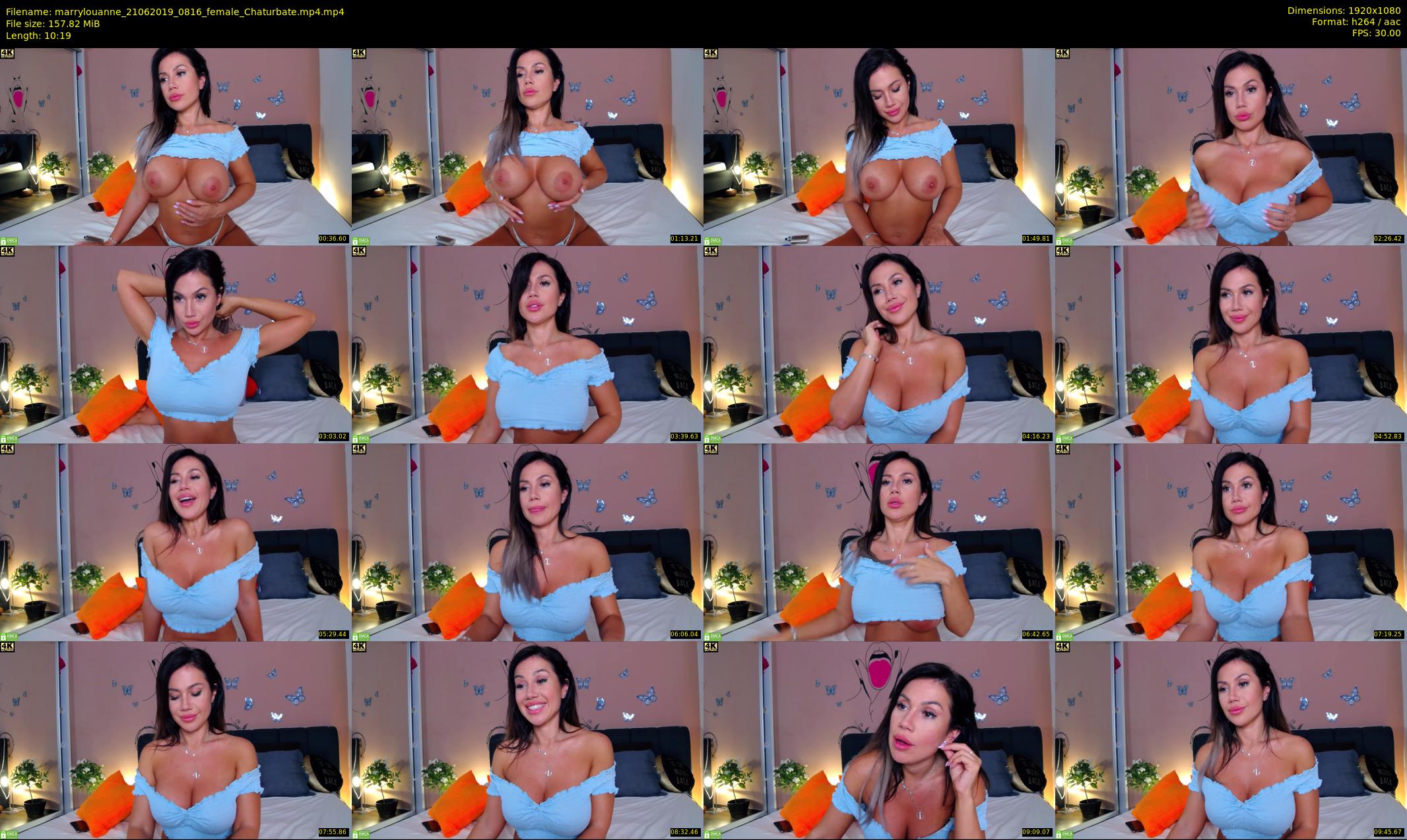marrylouanne — 11 minute Chaturbate female cam show recording, 1080p, Jun 21, 2019