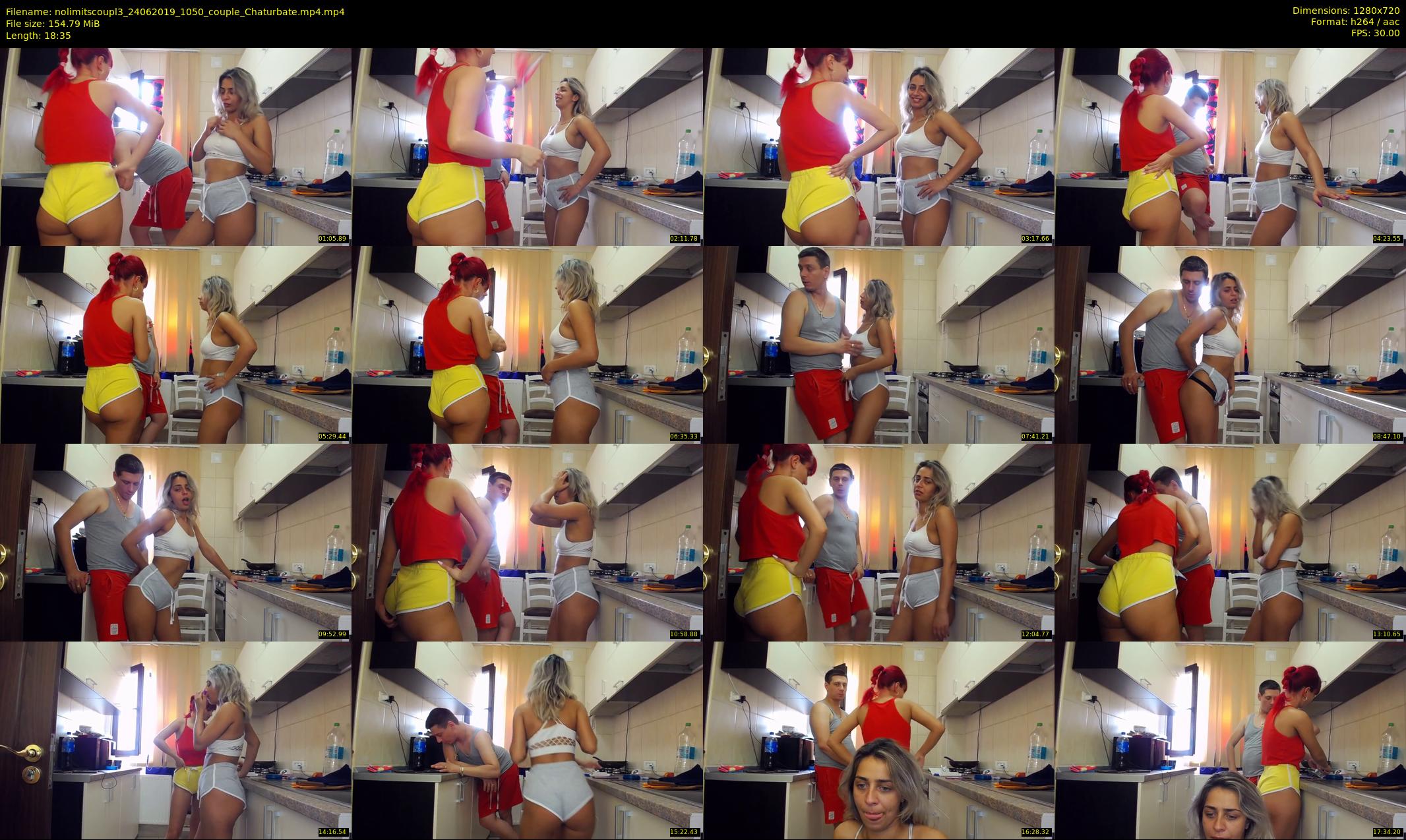 nolimitscoupl3 — 19 minute Chaturbate couple cam show recording, 720p, Jun 24, 2019