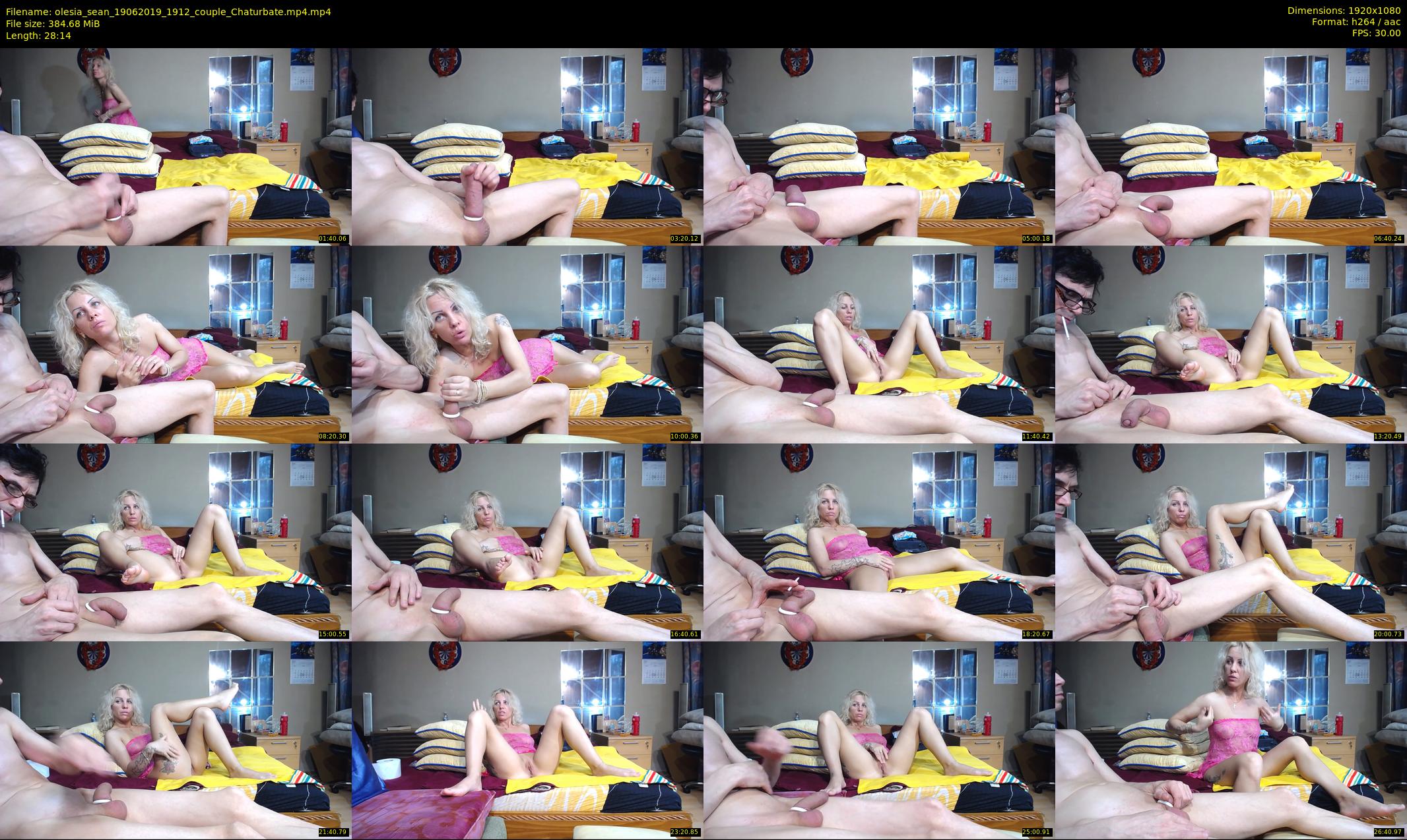 olesia_sean — 29 minute Chaturbate couple cam show recording, 1080p, Jun 19, 2019