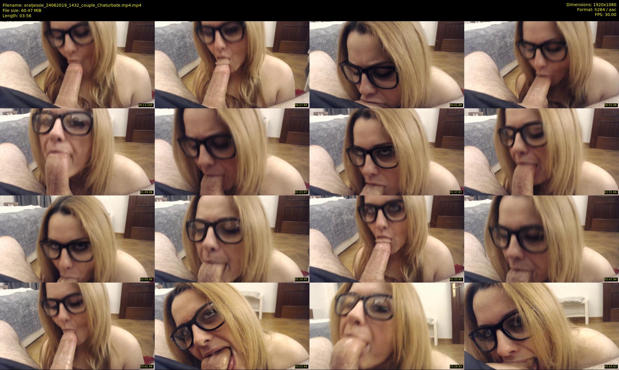 oraljessie — 4 minute Chaturbate couple cam show recording, 1080p, Jun 24, 2019